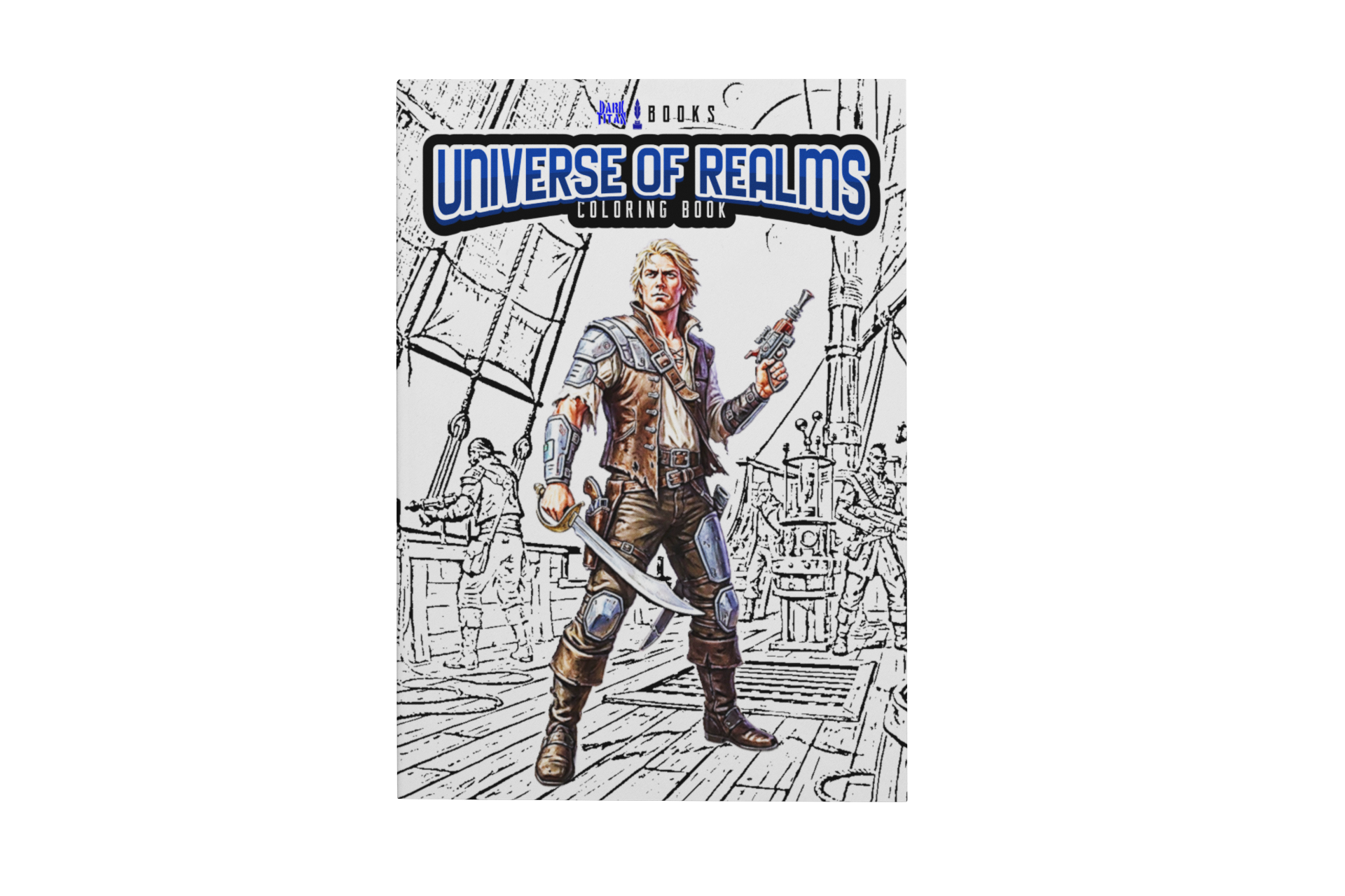 The Universe of Realms Coloring Book - Paperback