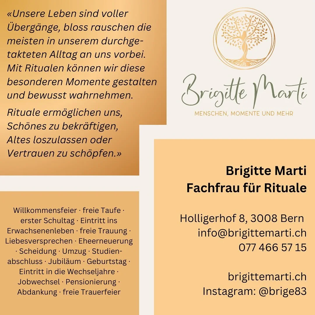 Möchtest du auf dem Laufenden bleiben zu meinem Schaffen und Einblicke erhalten in die Welt der Rituale? 👉 Schick mir bequem per PM deine Mailadresse und erhalte künftig meinen Newsletter. 
PS: Dort gibts immer ein schönes Himmelbild