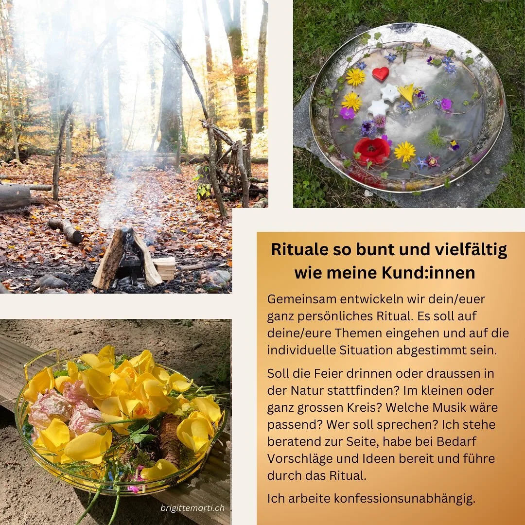 Hast du Fragen zu meiner Arbeit als Ritualfachfrau? 
Dann melde dich bei mir mit einer PM. Ich beantworte gerne unverbindlich deine Frage! 
Möchtest du mehr über meine Arbeit wissen? 
👉 Schau auf meiner Webseite vorbei. Dort gibt es auch