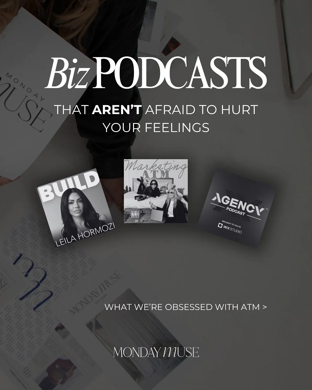 🎧✨ The power of a good business podcast is unmatched. Our team has been loving these!

Whether you're commuting, working out, or making your morning coffee, plug in and grow.

Learning doesn't always require a classroom. Sometimes it just requires p