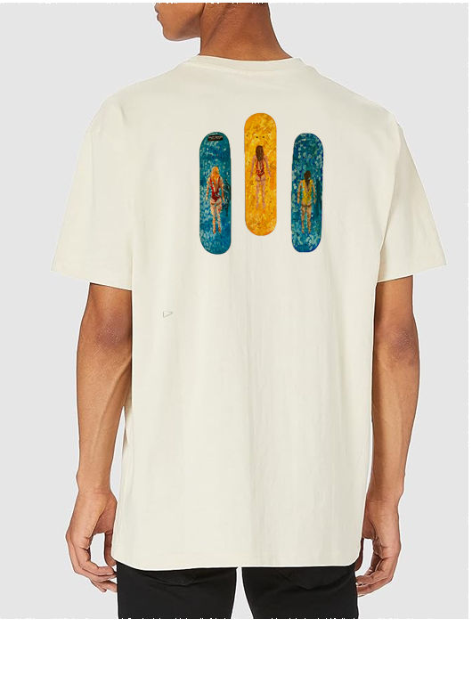 T-shirt | Boards - Naturel