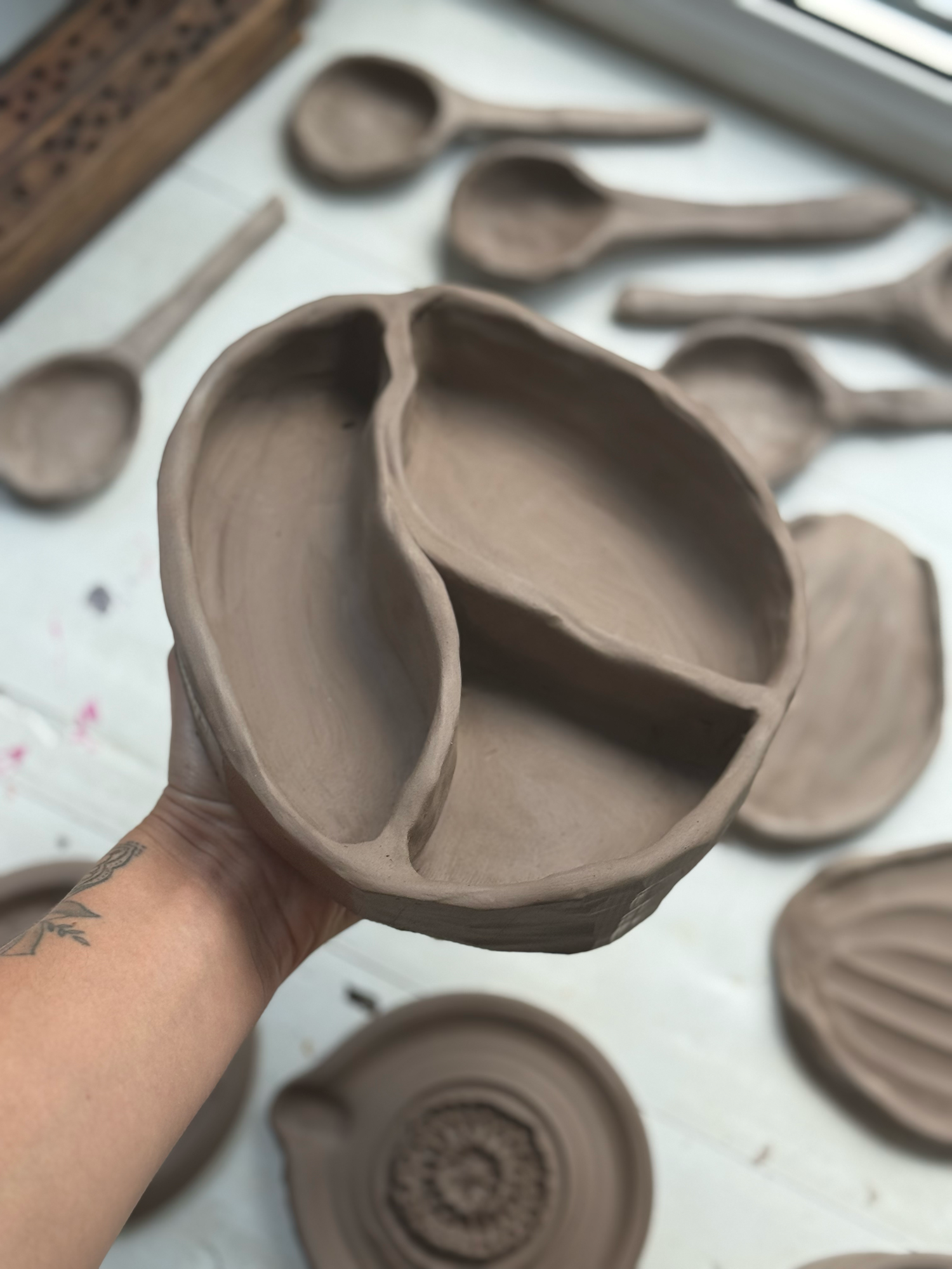26th April - Make Your Own Stoneware Tapas & Snack Plates