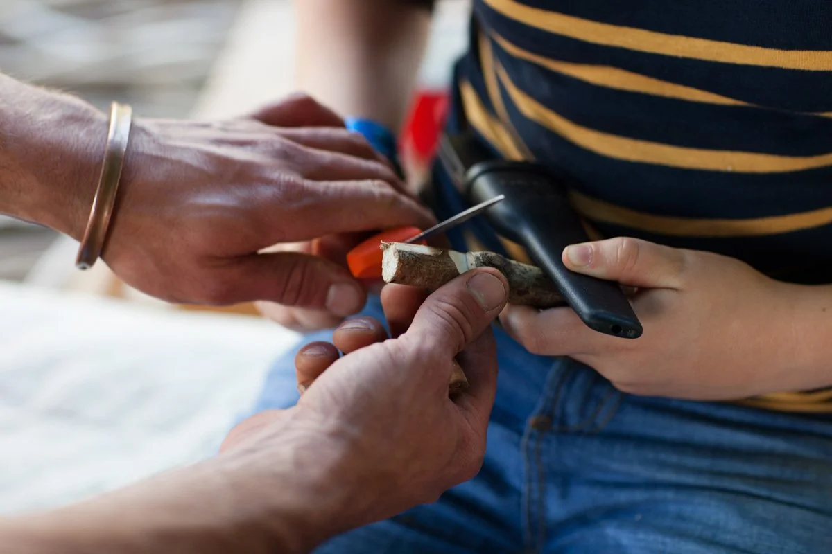 16th February - Stone Axe Making with Axe & Paddle