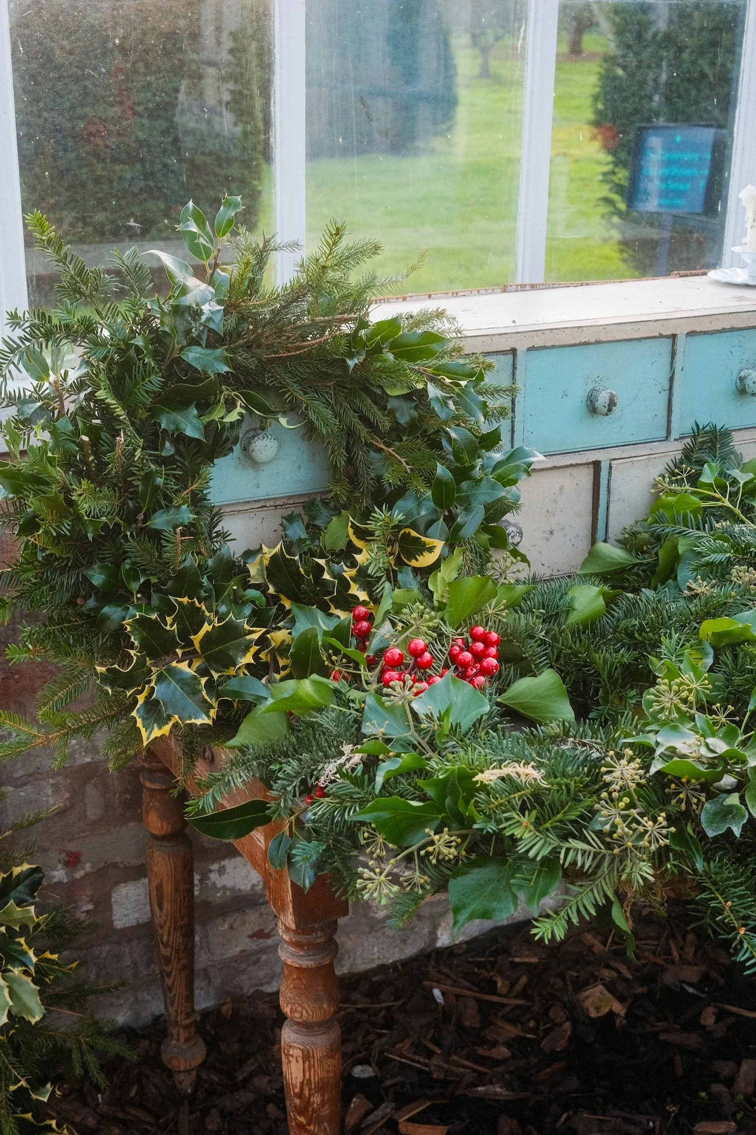 11th December - Christmas Wreath Masterclass with Welshborn Flowers
