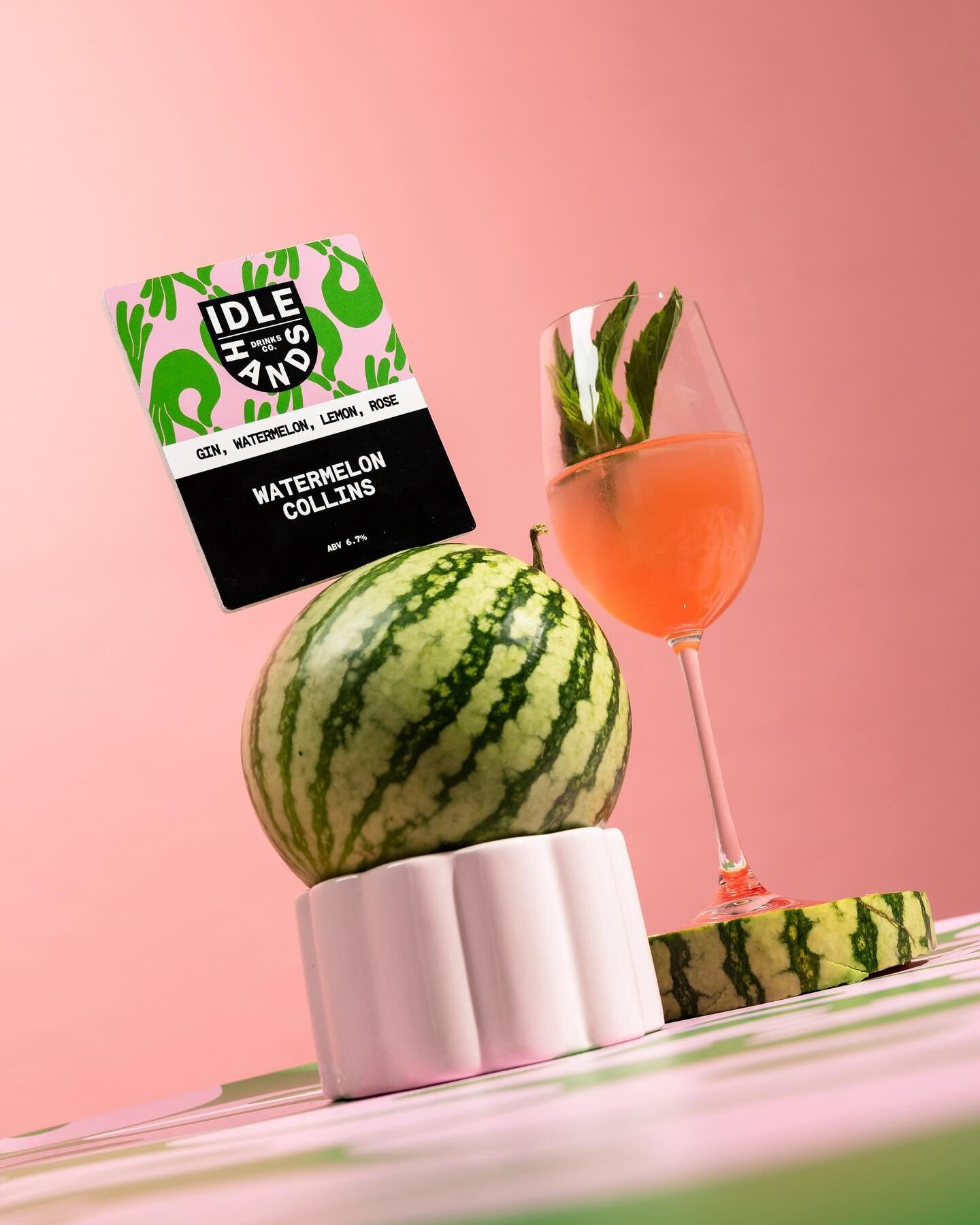 FIRST LOVE 💦💦 the OG Idle Hands cocktail! 

Australian dry gin, cold-pressed watermelon juice, citrus and a little touch of rose.

A juicy banger that&rsquo;s as close as you can get to crunching into a chunky slice of fresh watermelon. 

#idlehand