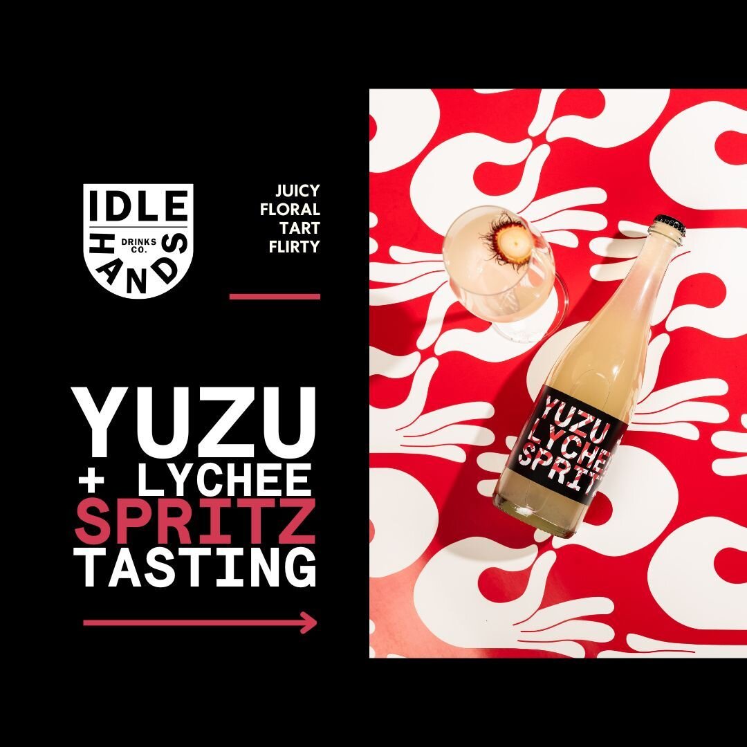 CHEF'S KISS 💦💦 The verdict is in... Yuzu + Lychee Spritz is a juicy banger. ⁠
⁠
Find it in your local independent bottle-o now.
