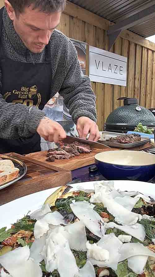 Bavette Steak on the Big Green Egg with Matt Wadsworth from Four Boys