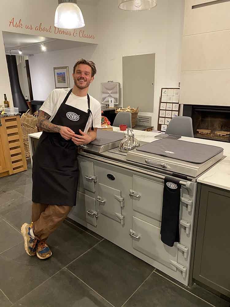 Chef Matt Wadsworth At Kernow Fires