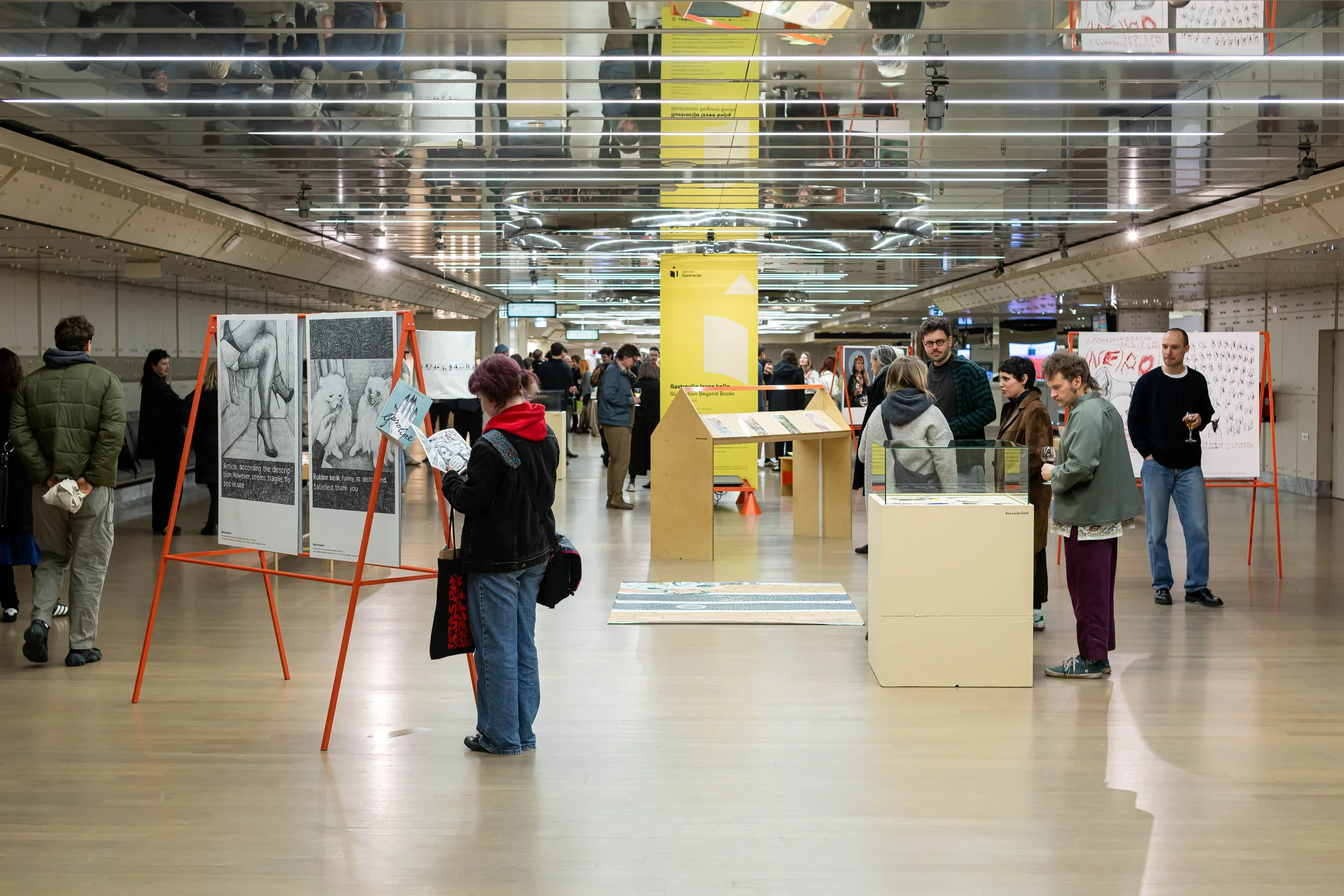 Otvoritev razstave Ilustracija izven knjig Foto-Kristina Bursać-20.jpg