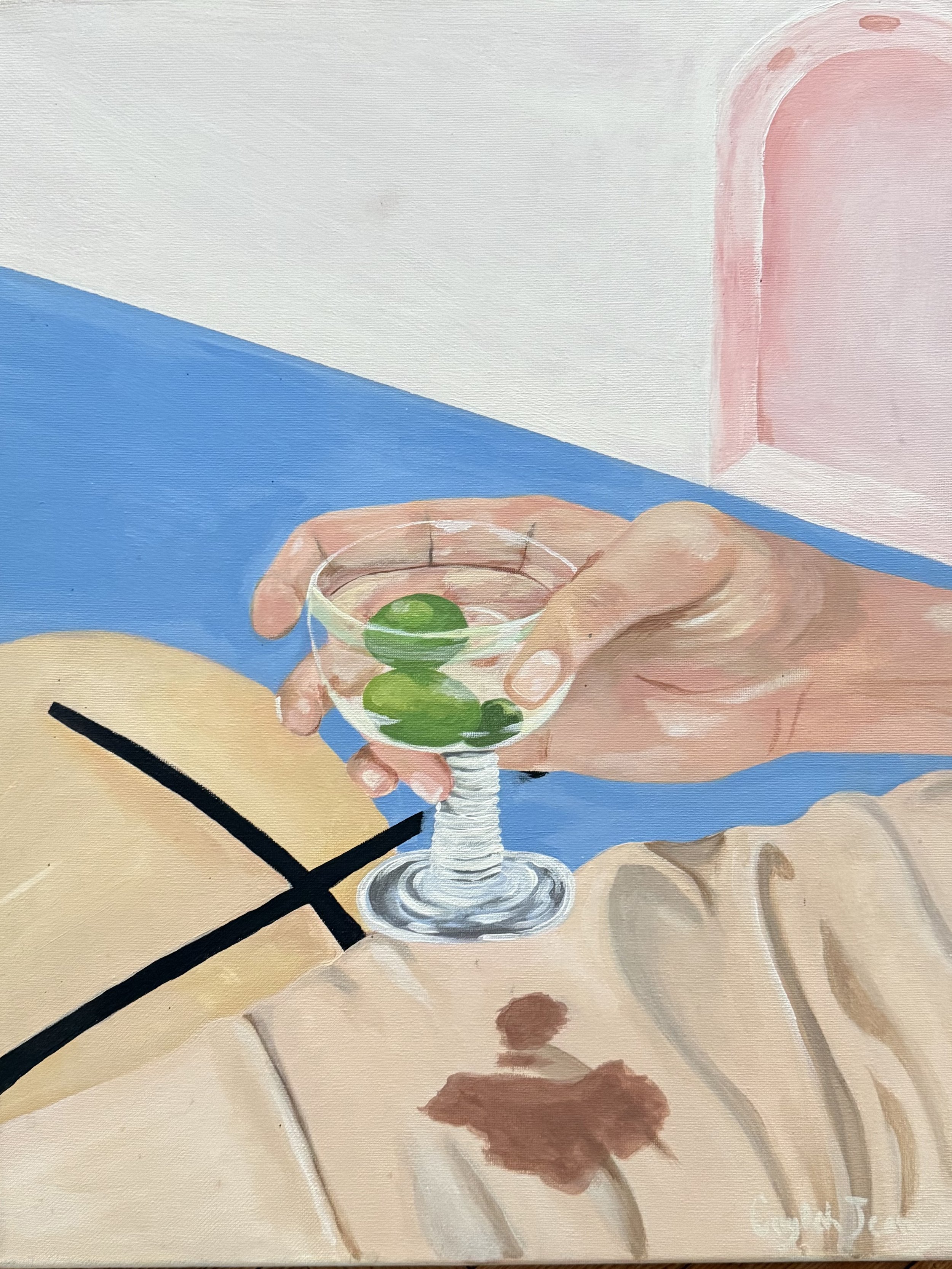 "No Use Crying Over Spilt Martini" by Caylah Leas