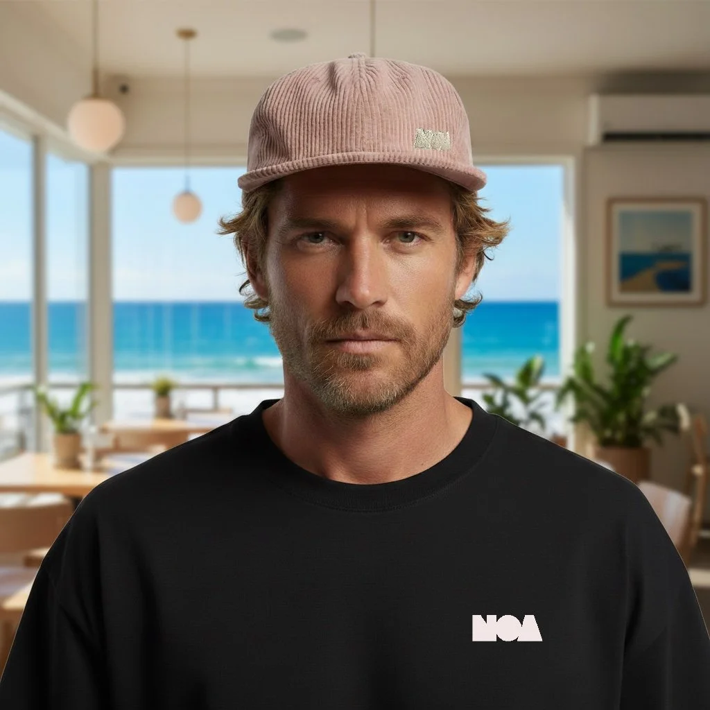 Cord Surf Cap - Hazy Pink