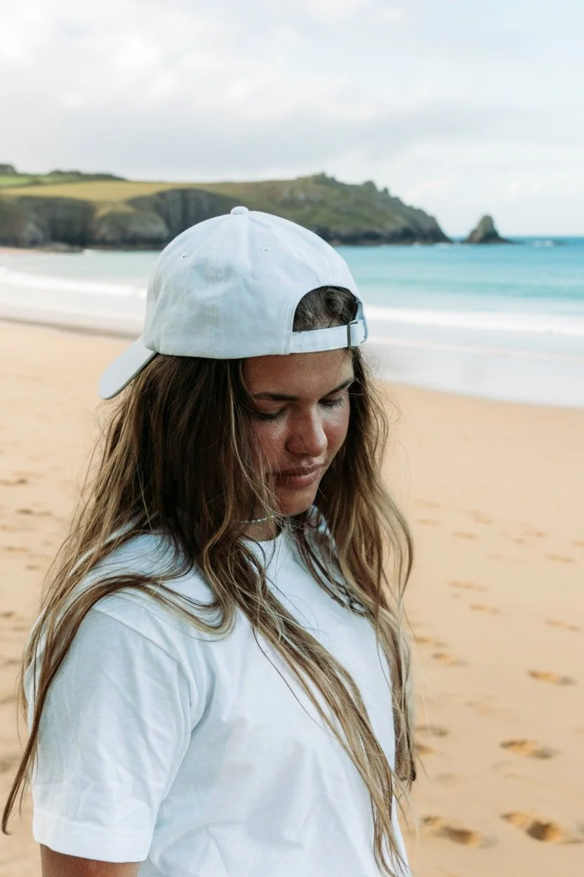 Classic logo Surf Cap - Ecru