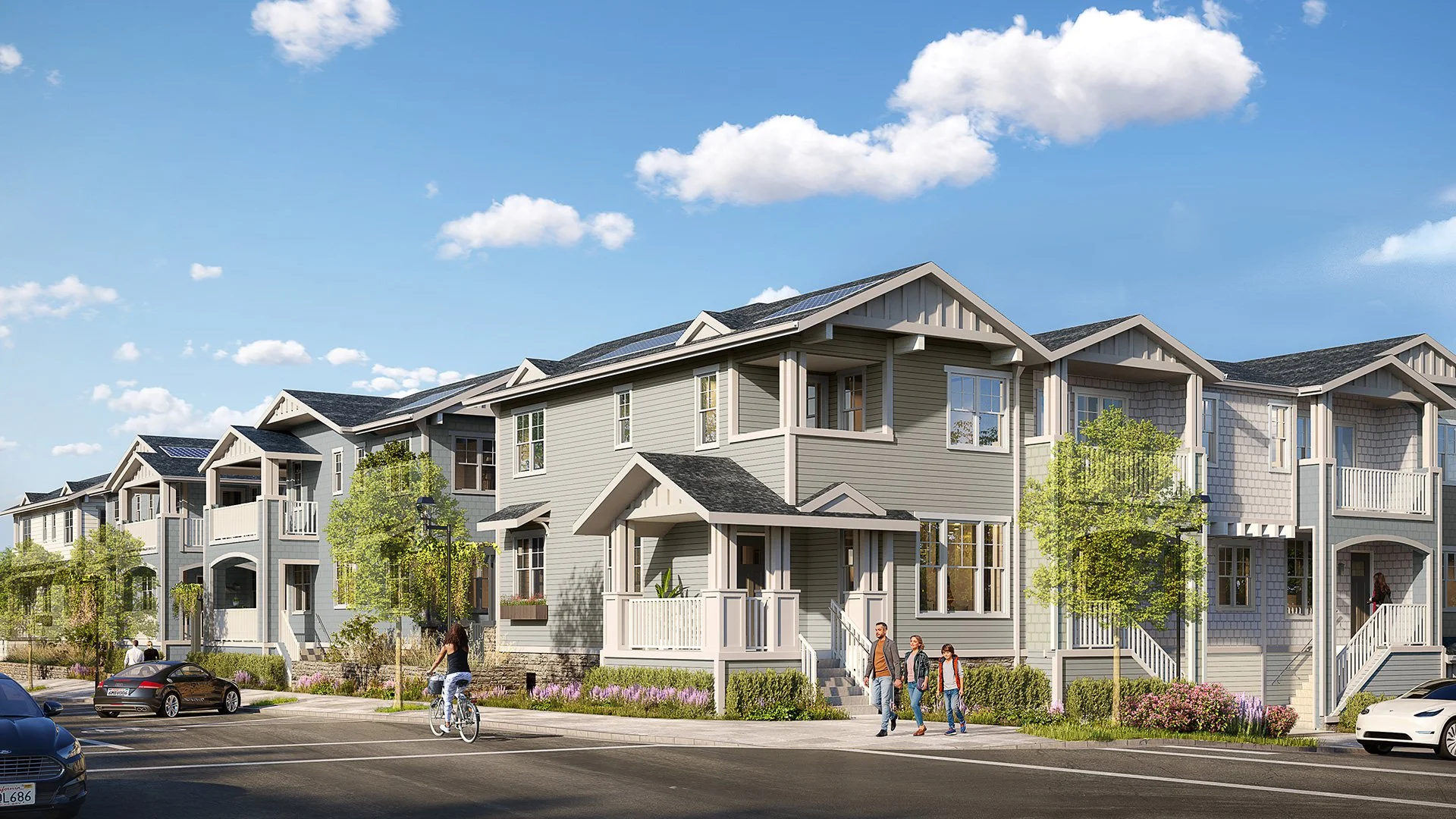 Village Walk BelmontNew homes for sale in Belmont, New townhomes for sale in Belmont, CA I