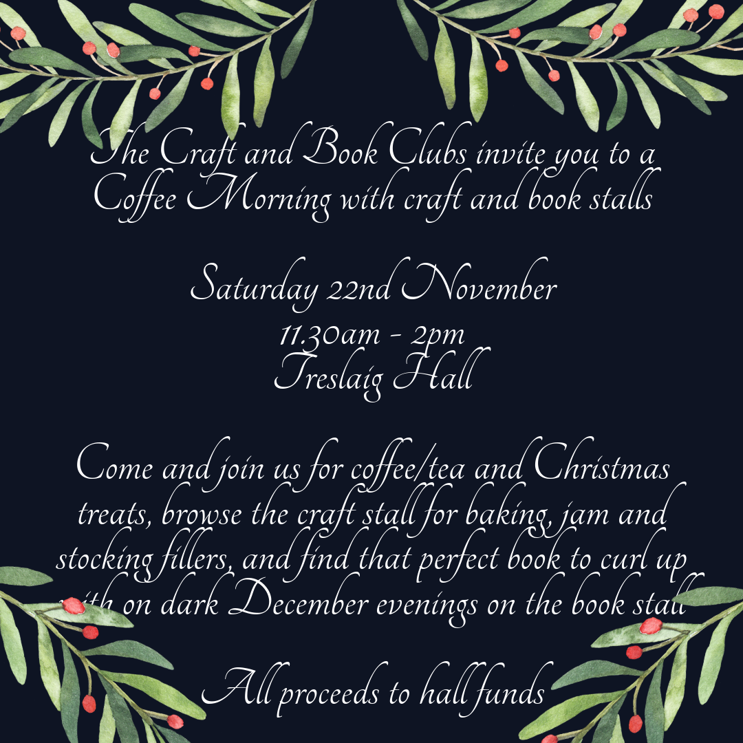 Coffee Morning with Crafts and Book Stalls
