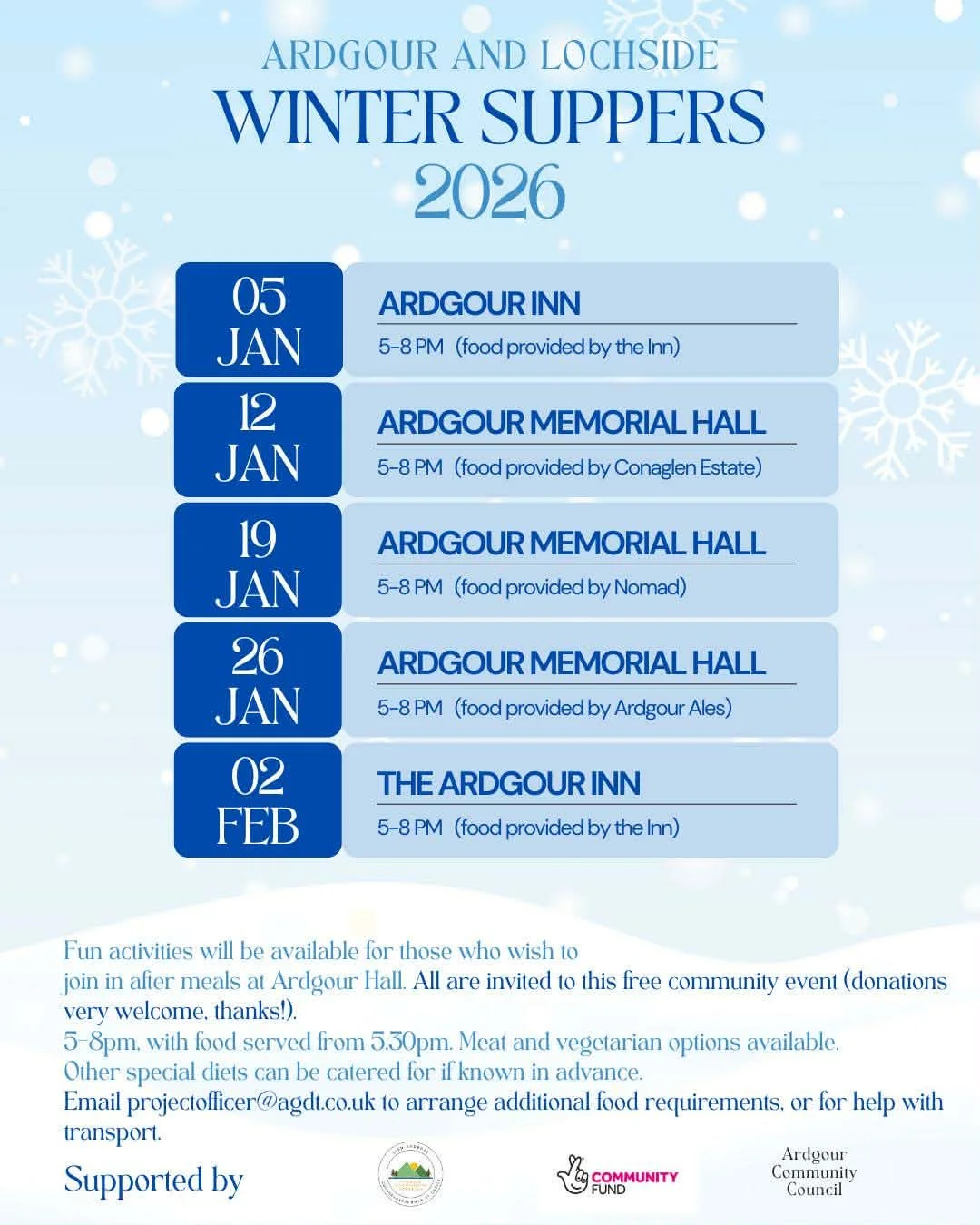 Community Winter Supper