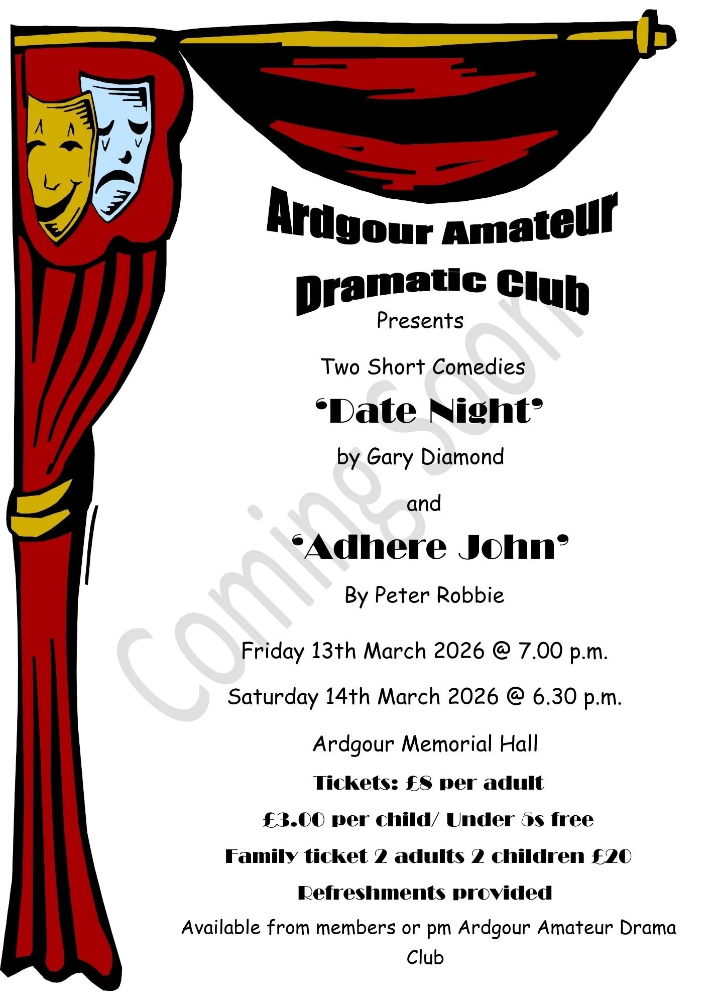 Ardgour Amateur Dramatic Club Performances 
