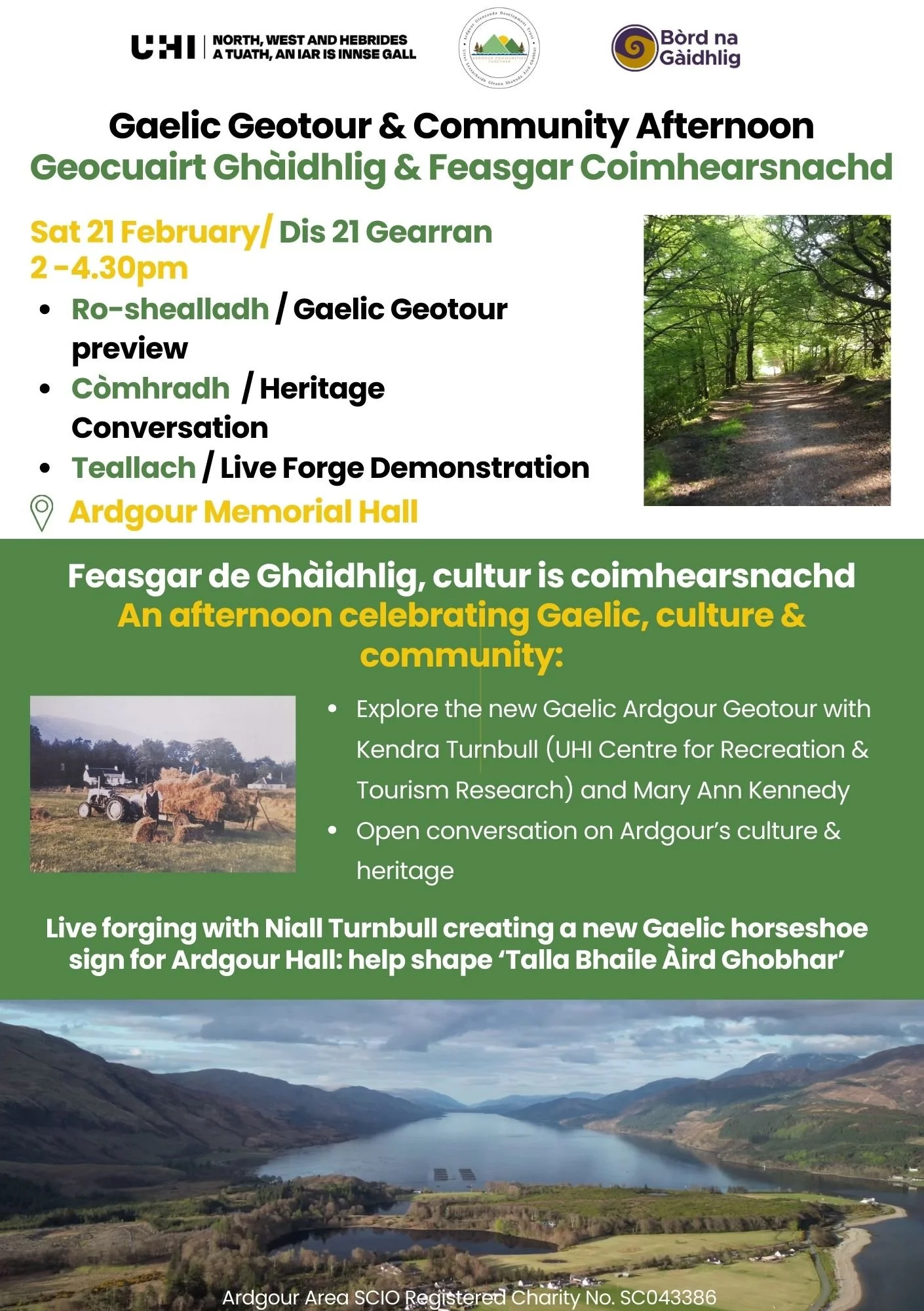 Gaelic Geotour & Community Afternoon