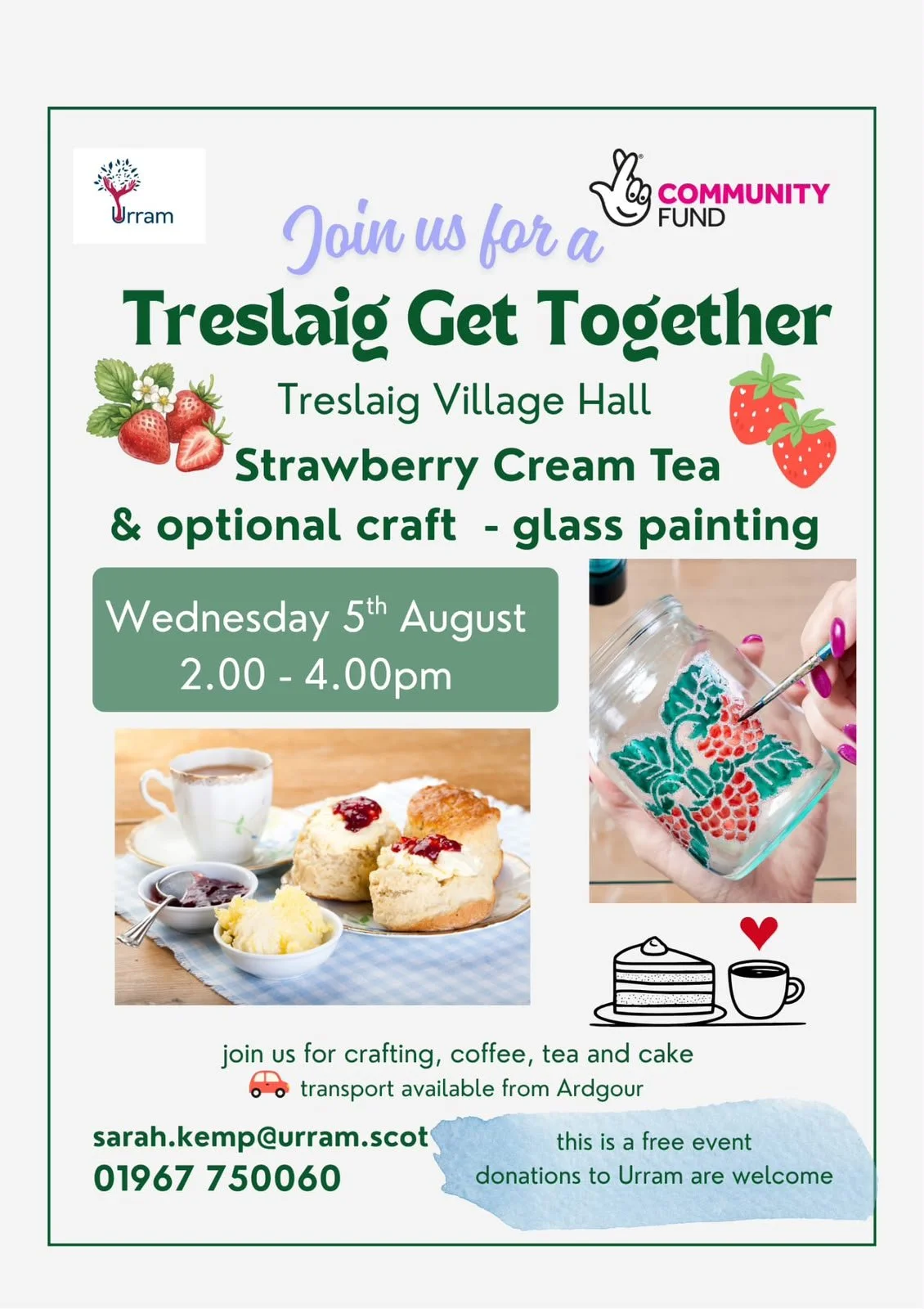 Treslaig Village Hall Get Together 