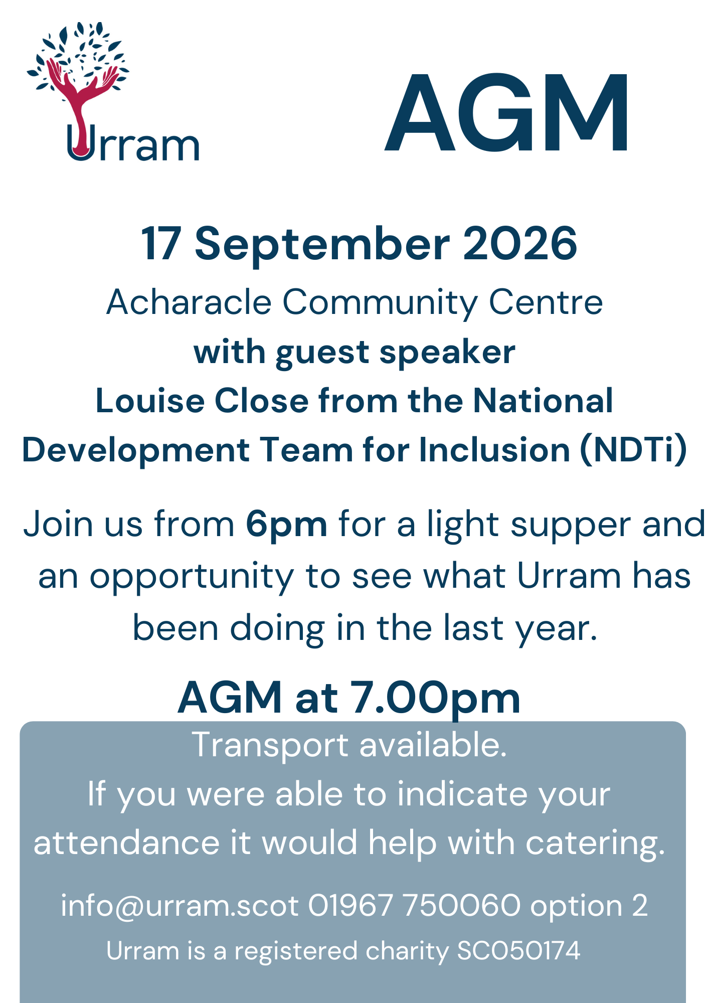 Ur­­ram Annual General Meeting 2026