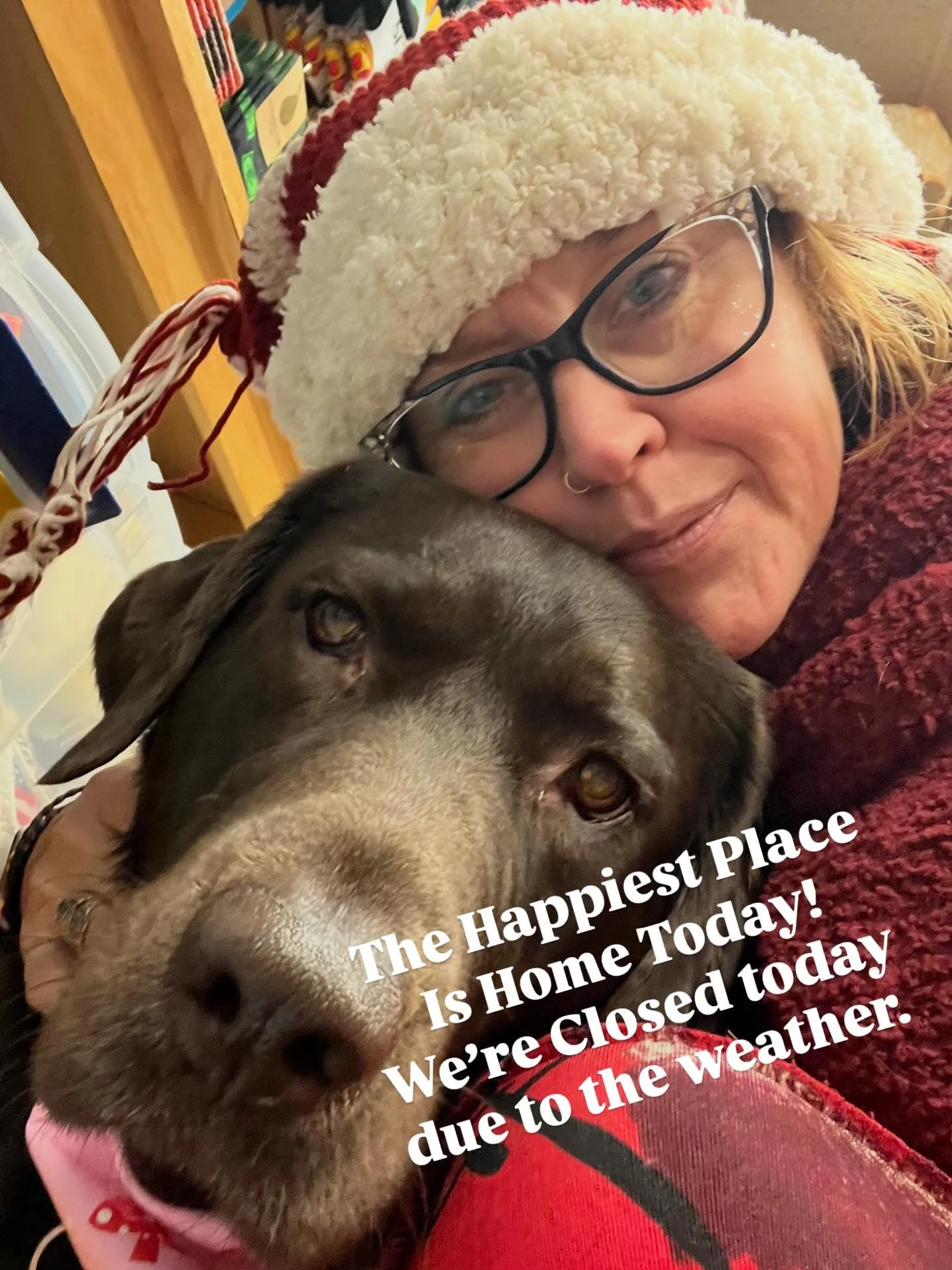 The Happy Place is closed today!