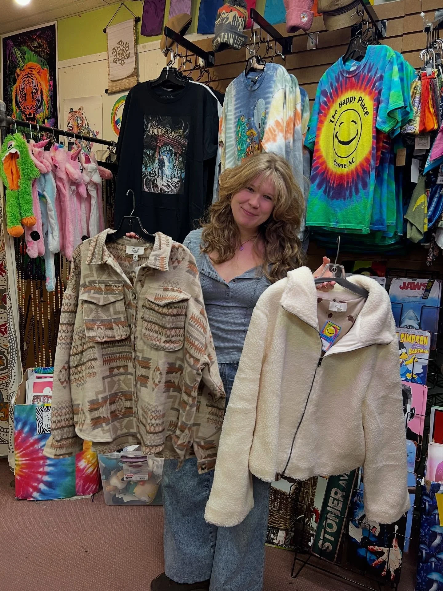 Black Friday Deals all weekend!!!
50% off Selected Sweaters, $5 off $35 Easel Jackets!