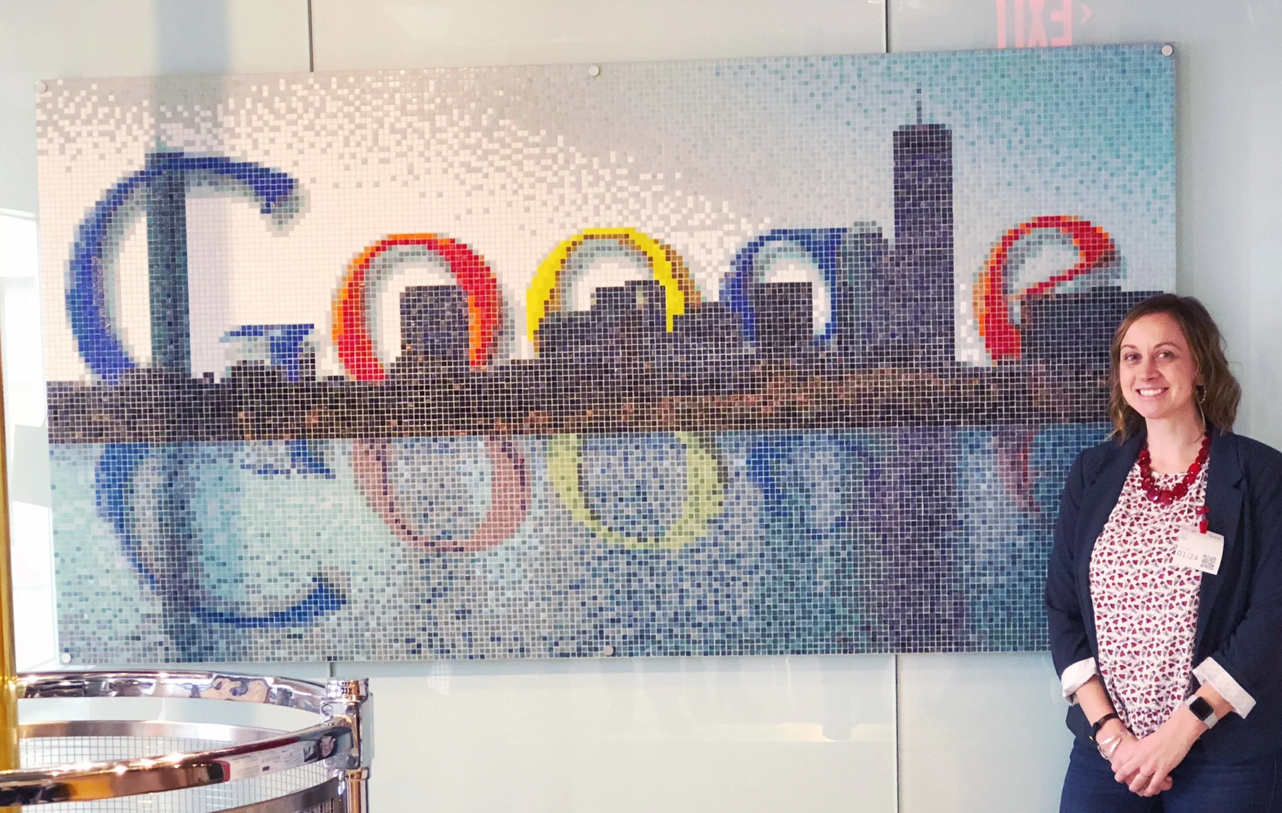 Lyn at Google HQ Boston
