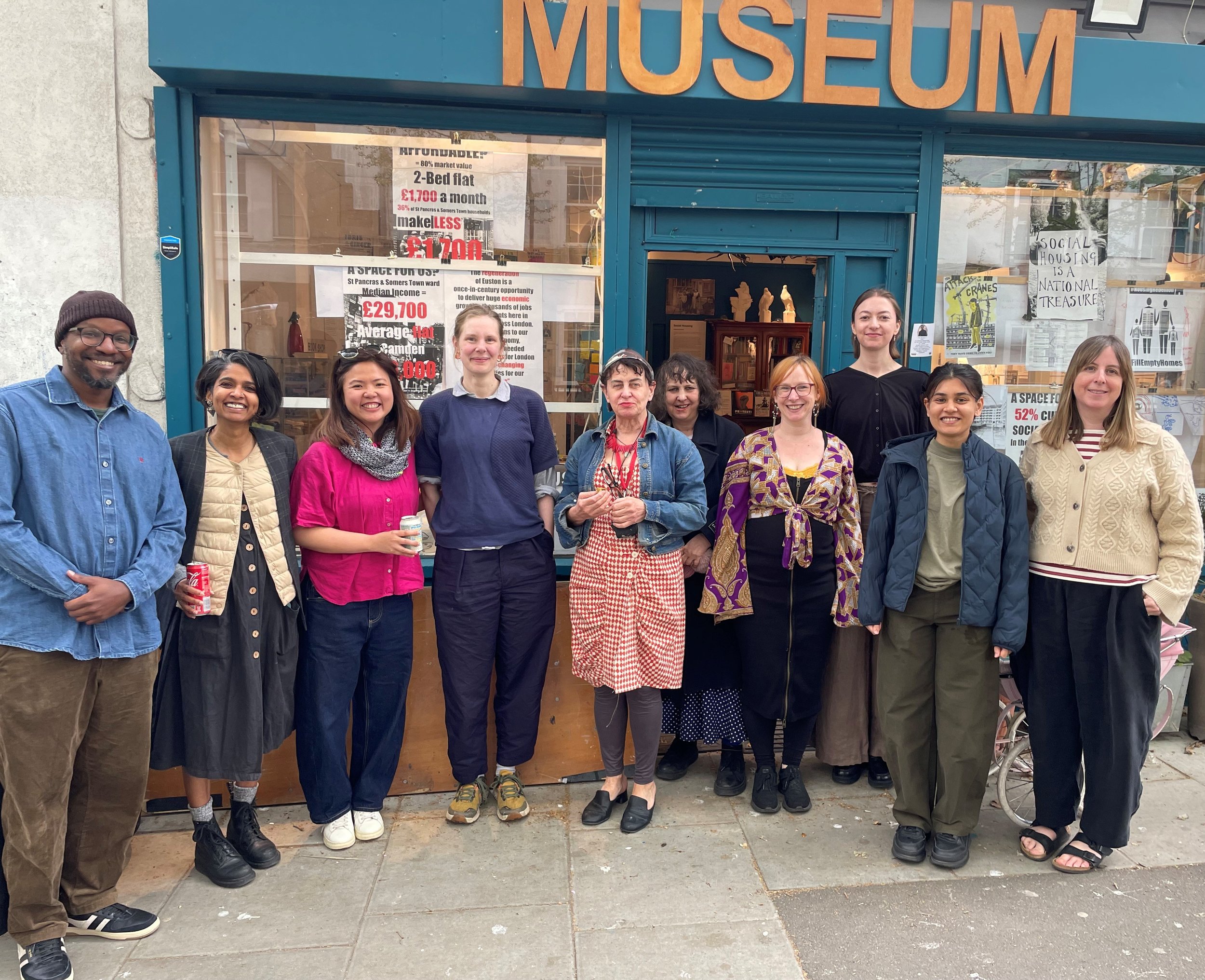 Capturing the Somers Town community partner exhibition planning