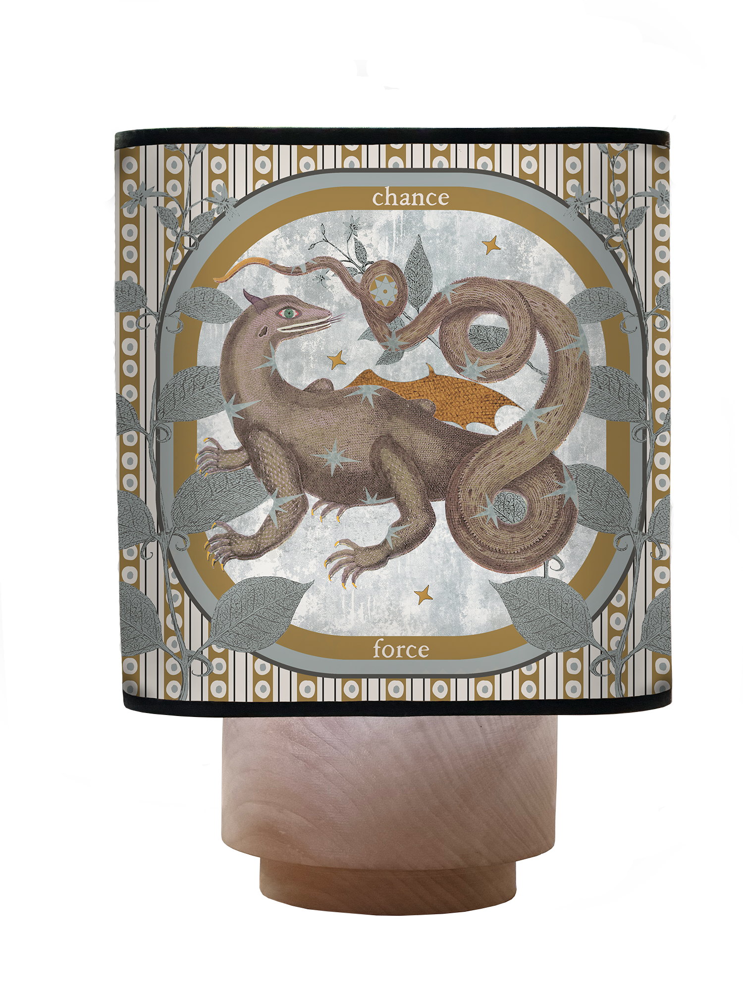 Dragon Mystique Deep Blue - Abat Jour