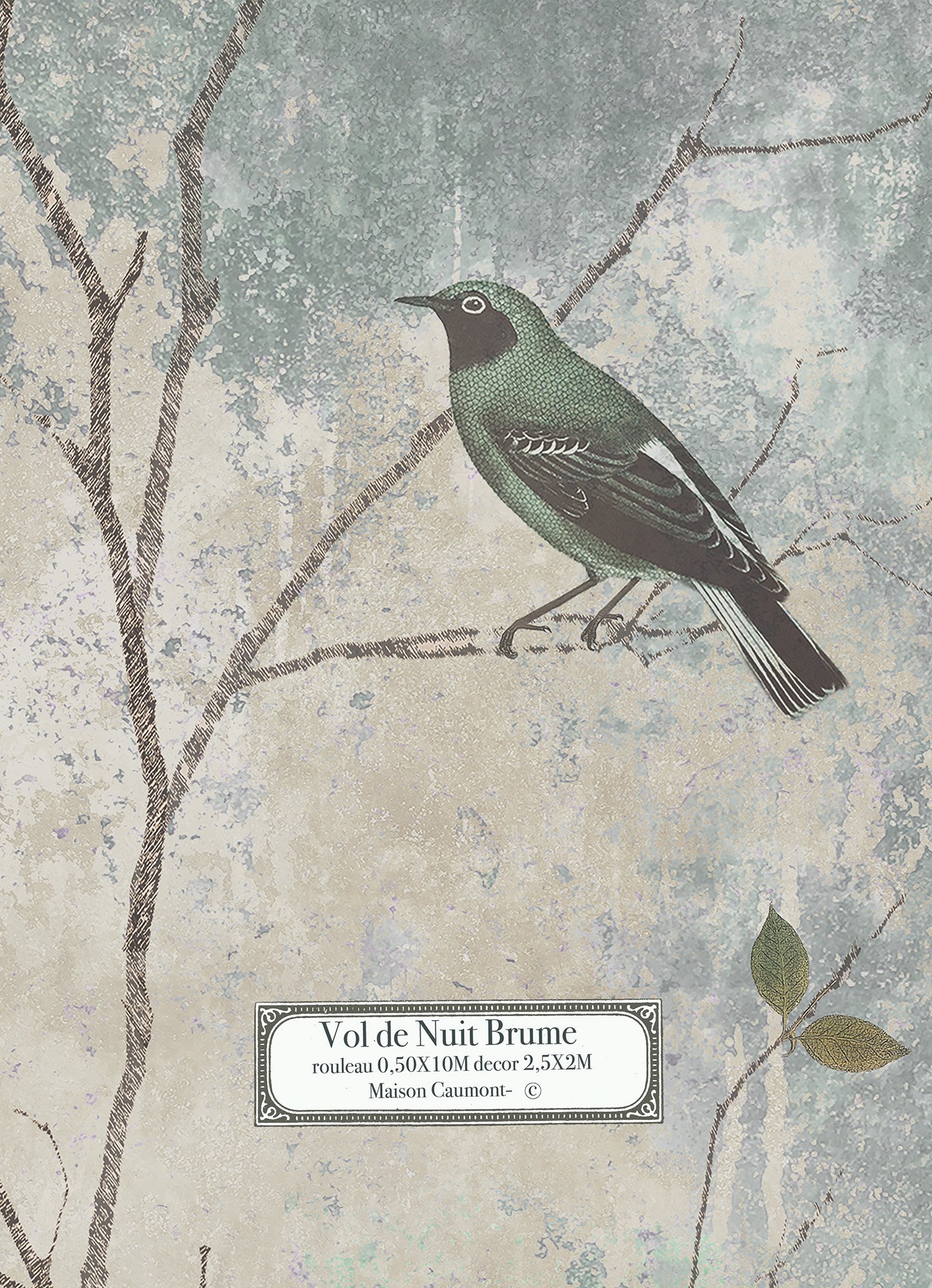 Vol de Nuit Brume - Échantillon papier peint