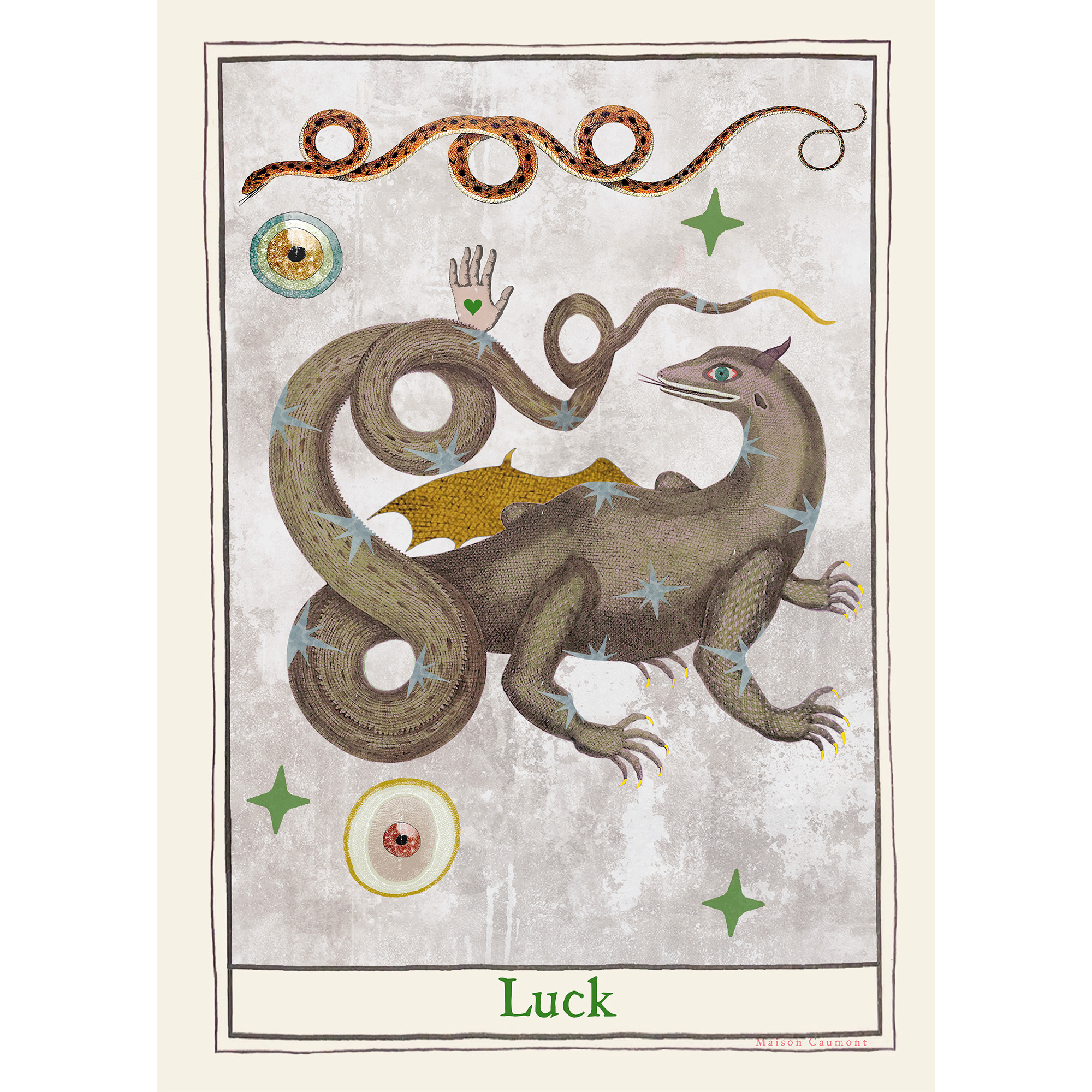 Dragon Luck - Planche Art Print
