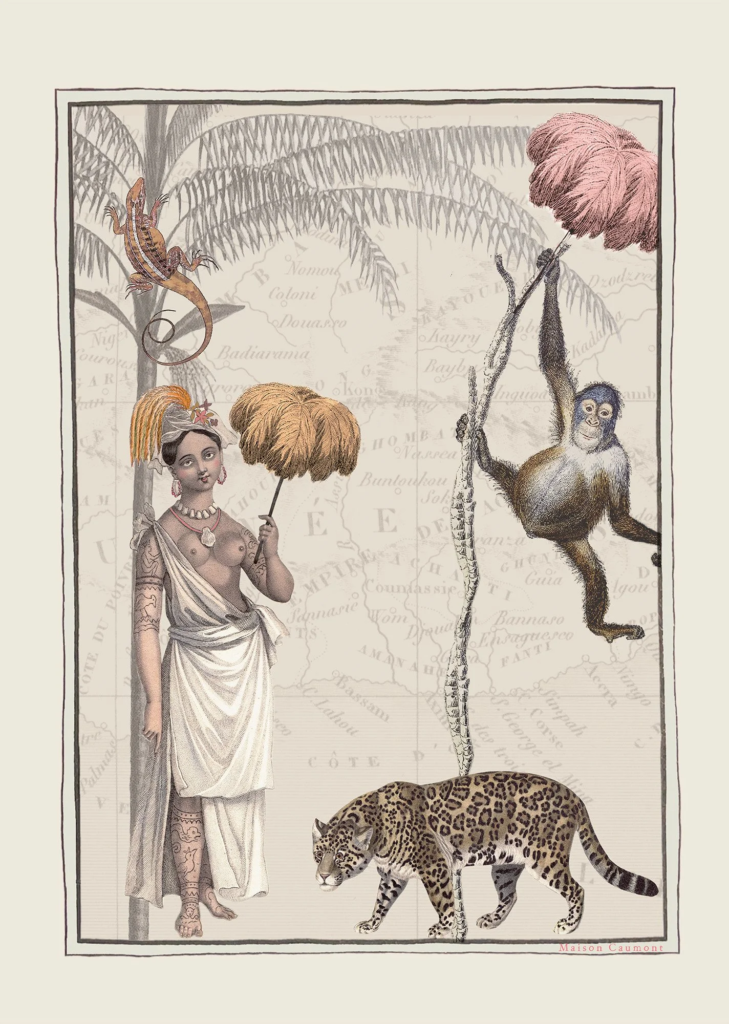 Pondi Chéri - Planche Art Print