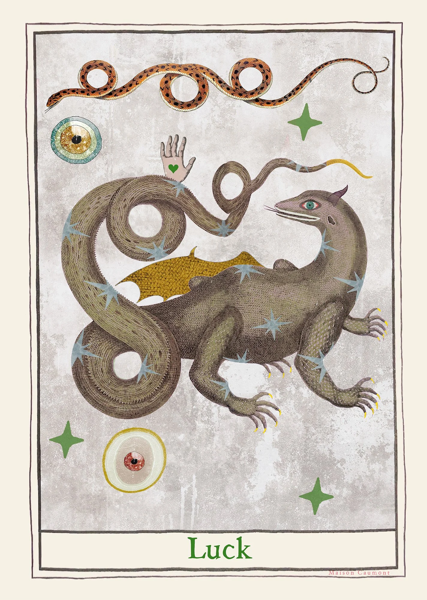 Dragon Luck - Planche Art Print