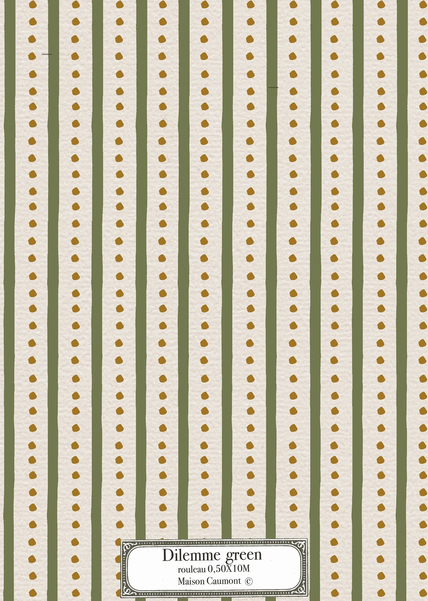 Dilemme Green - Échantillon papier peint