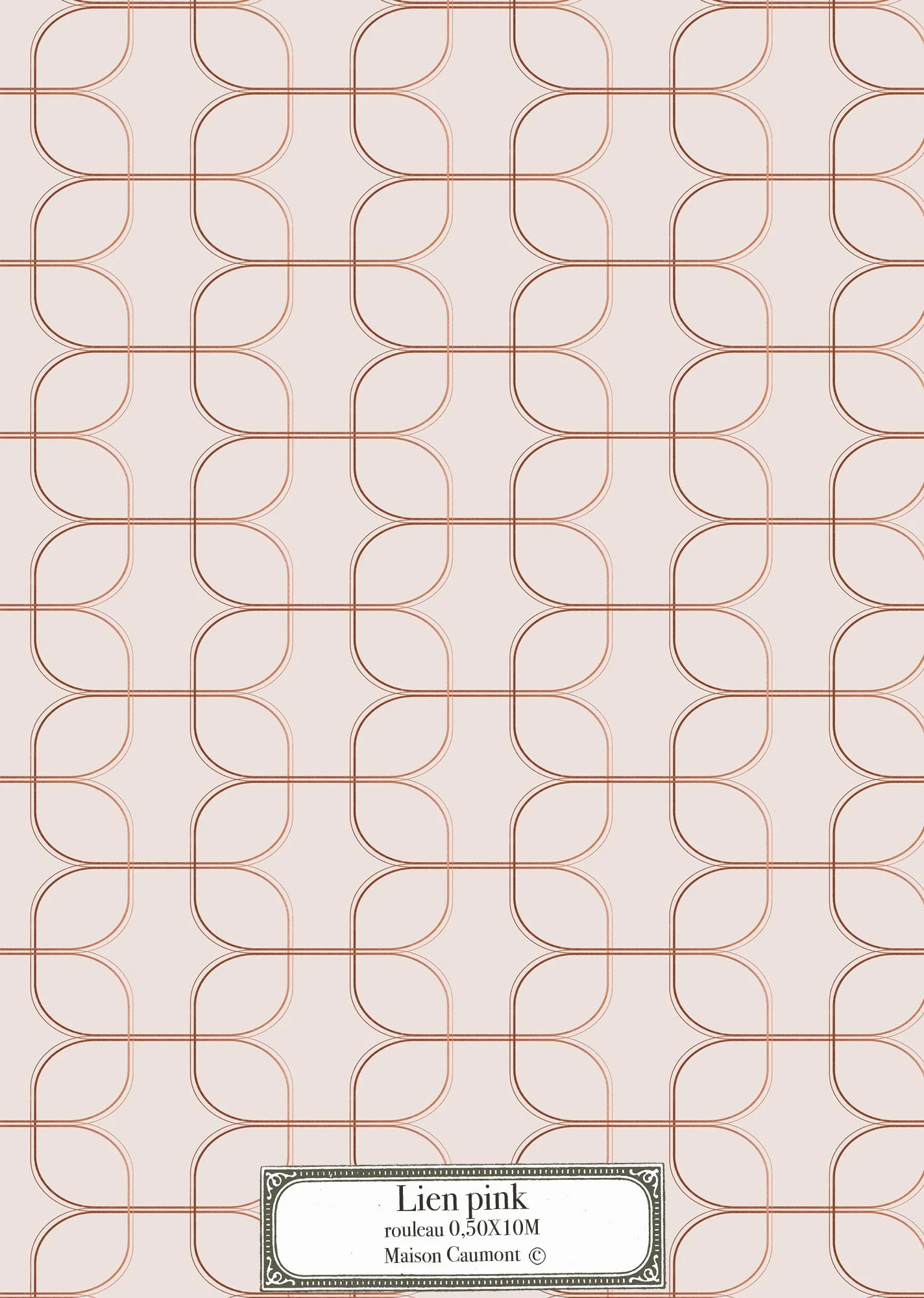 Lien Pink - Échantillon papier peint