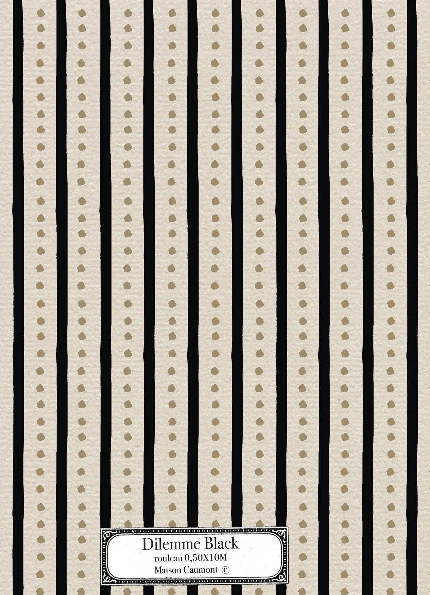 Dilemme Black - Échantillon papier peint