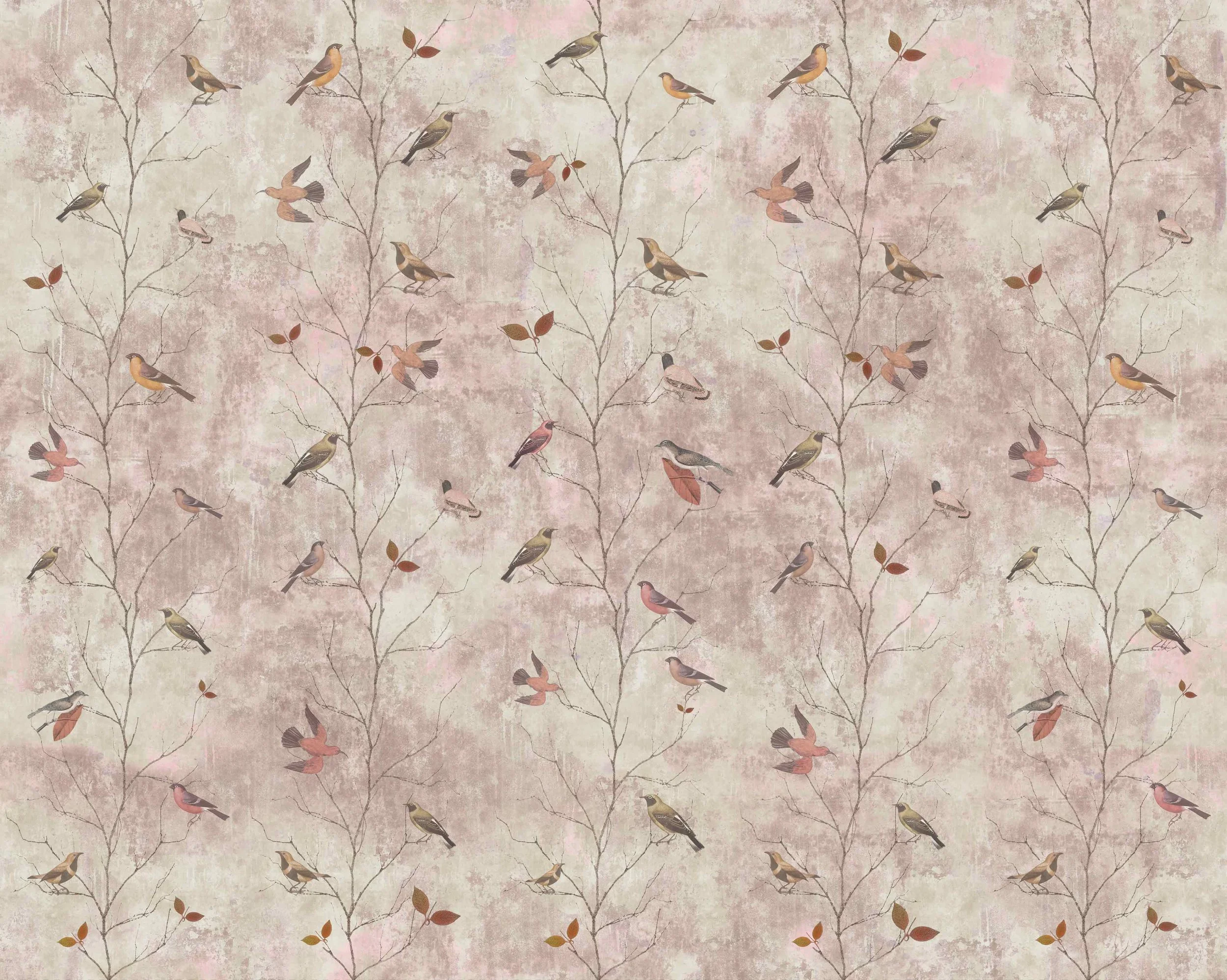 Vol de Nuit Pink - Papier peint