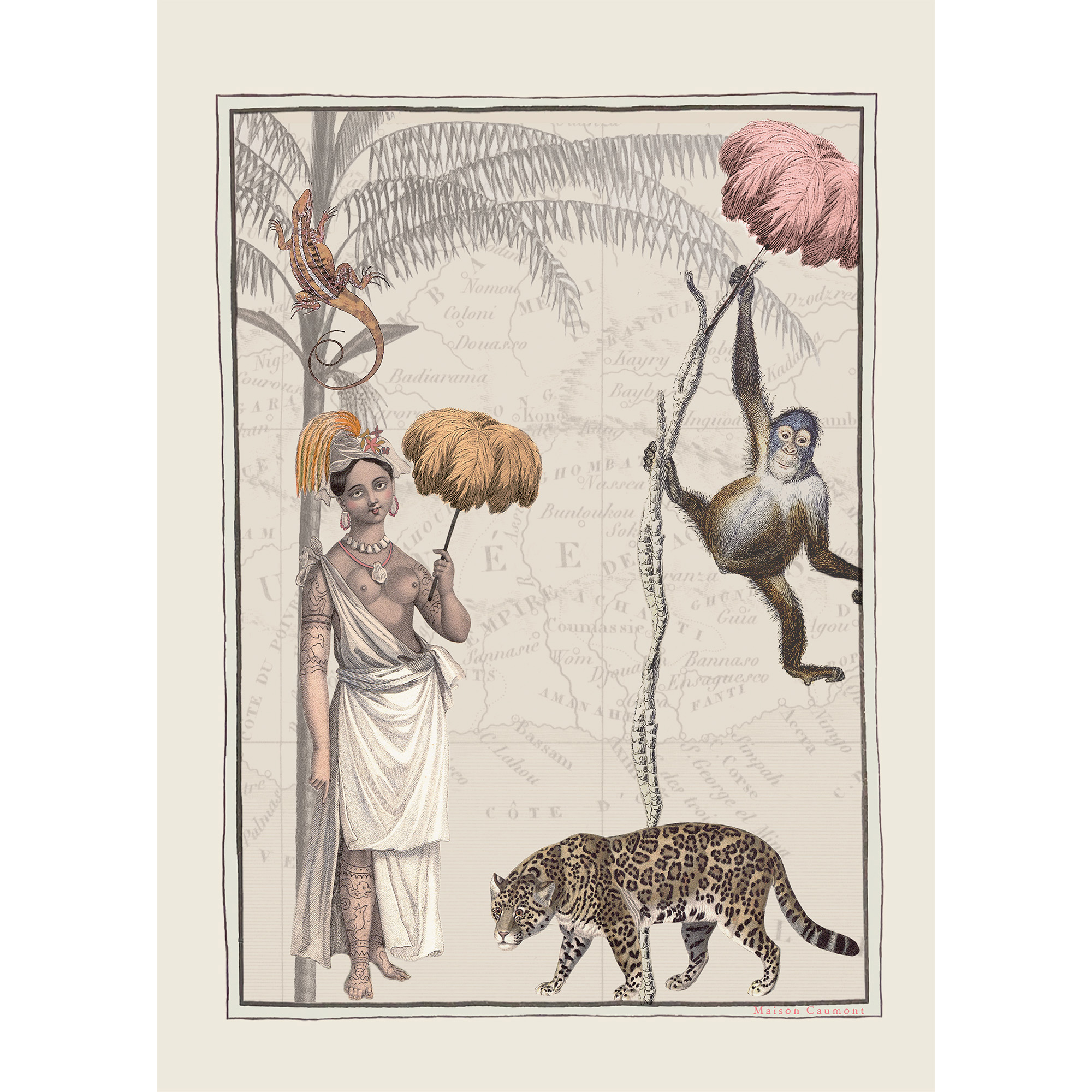 Pondi Chéri - Planche Art Print