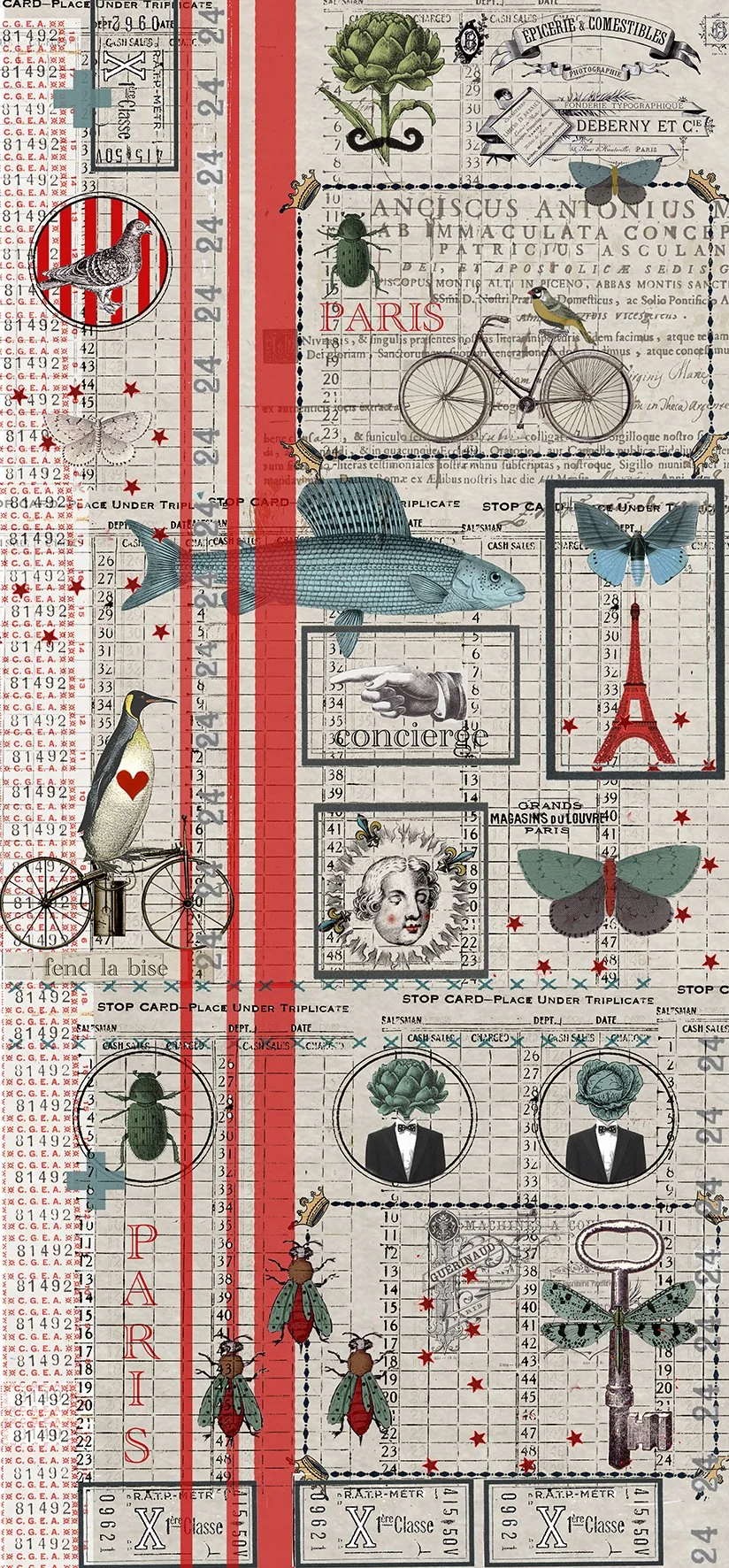 Paris - Papier peint