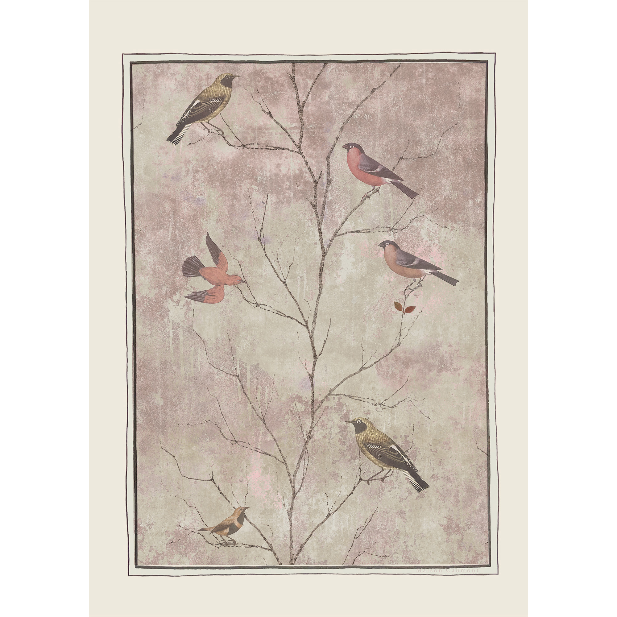Vol de Nuit Pink - Planche Art Print
