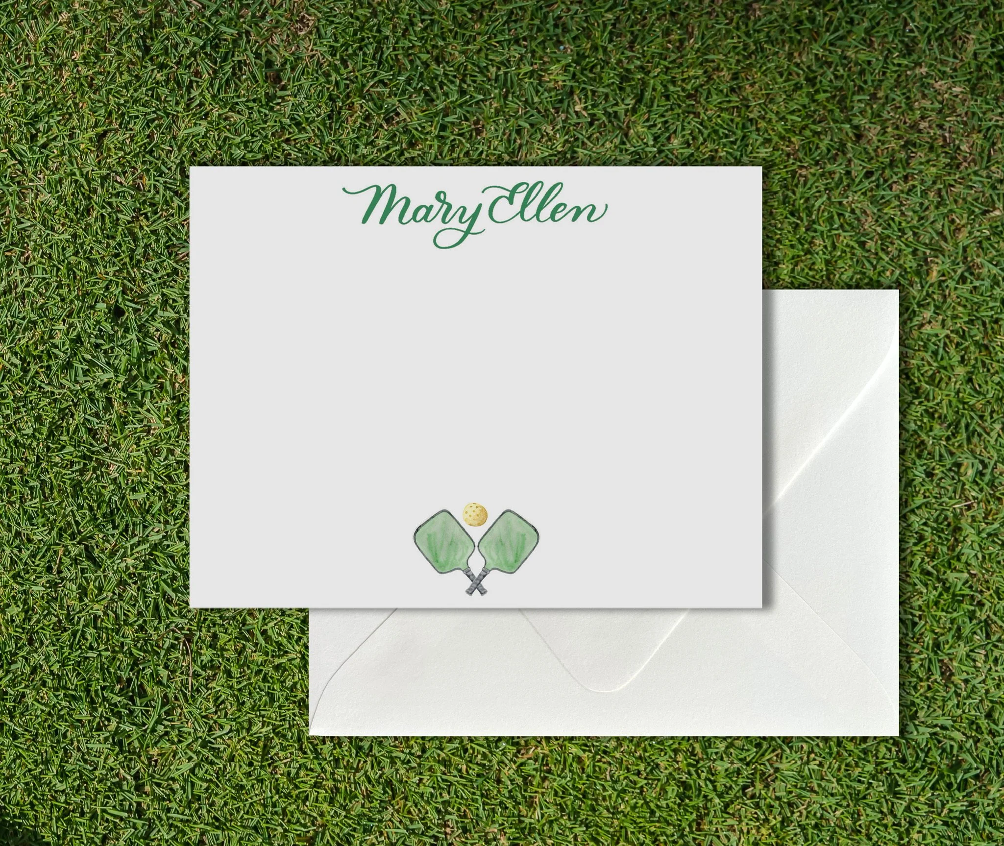 Pickleball Custom Stationery