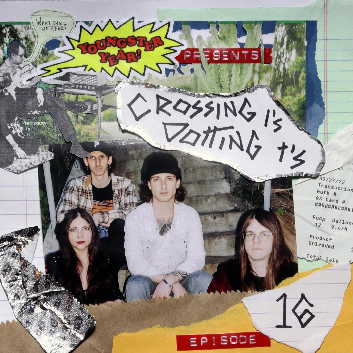 Aaaaaaand we&rsquo;re back!! Episode 16&ndash;will you watch? Will you listen? Both?? Either way, links. in. bio.

LA's hyperactive @crossingisdottingtsband have been called many things--&quot;genre-defying&quot; is one of those labels, and perhaps t