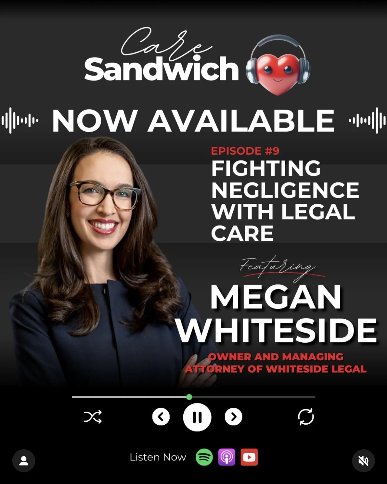 Megan Whiteside on Care Sandwich Podcast