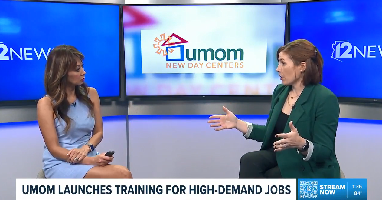 12News: UMOM Launches Training for High-Demand Jobs