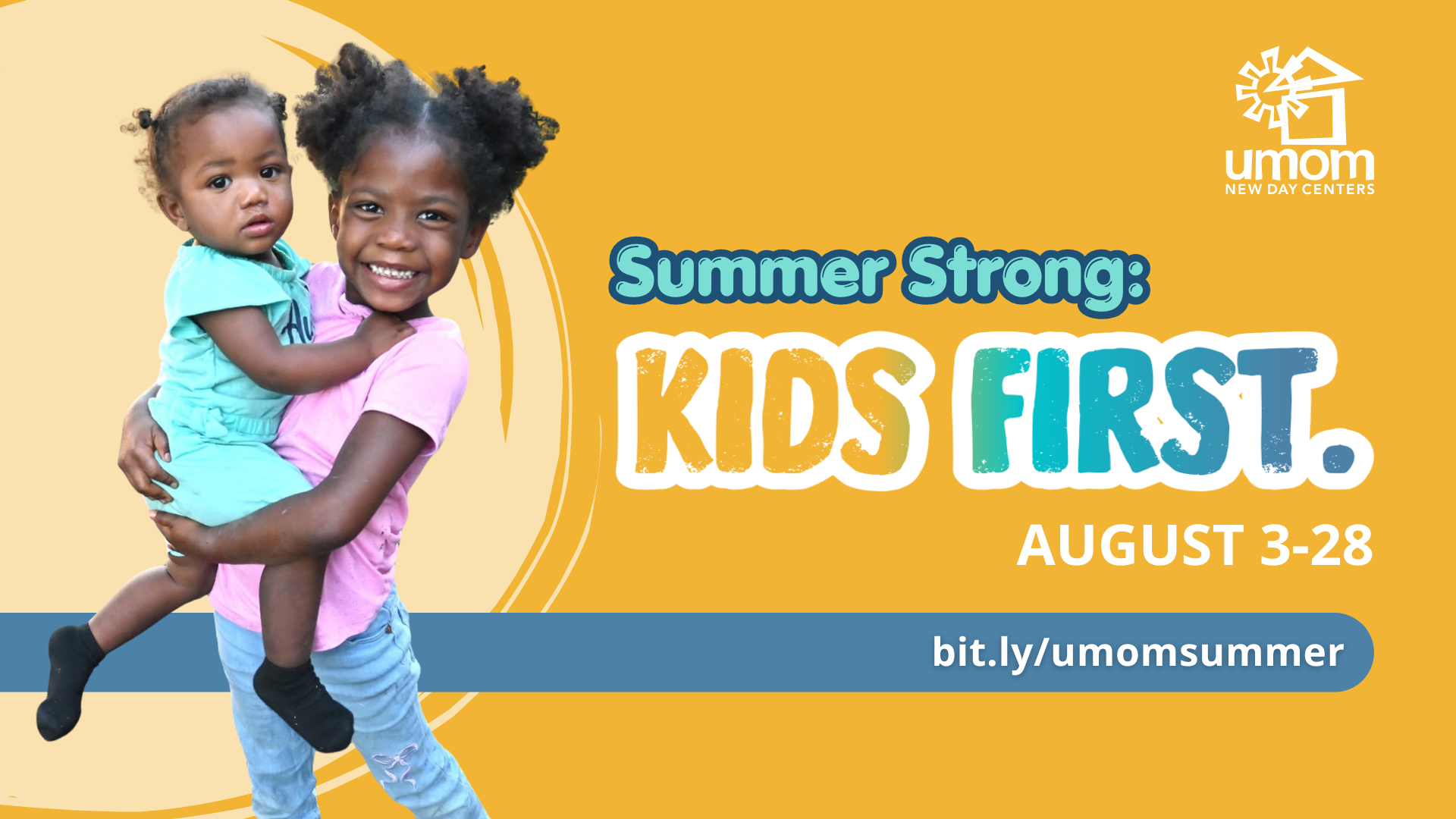Summer Strong: Kids First—Double Your Impact for Children Experiencing Homelessness&nbsp;
