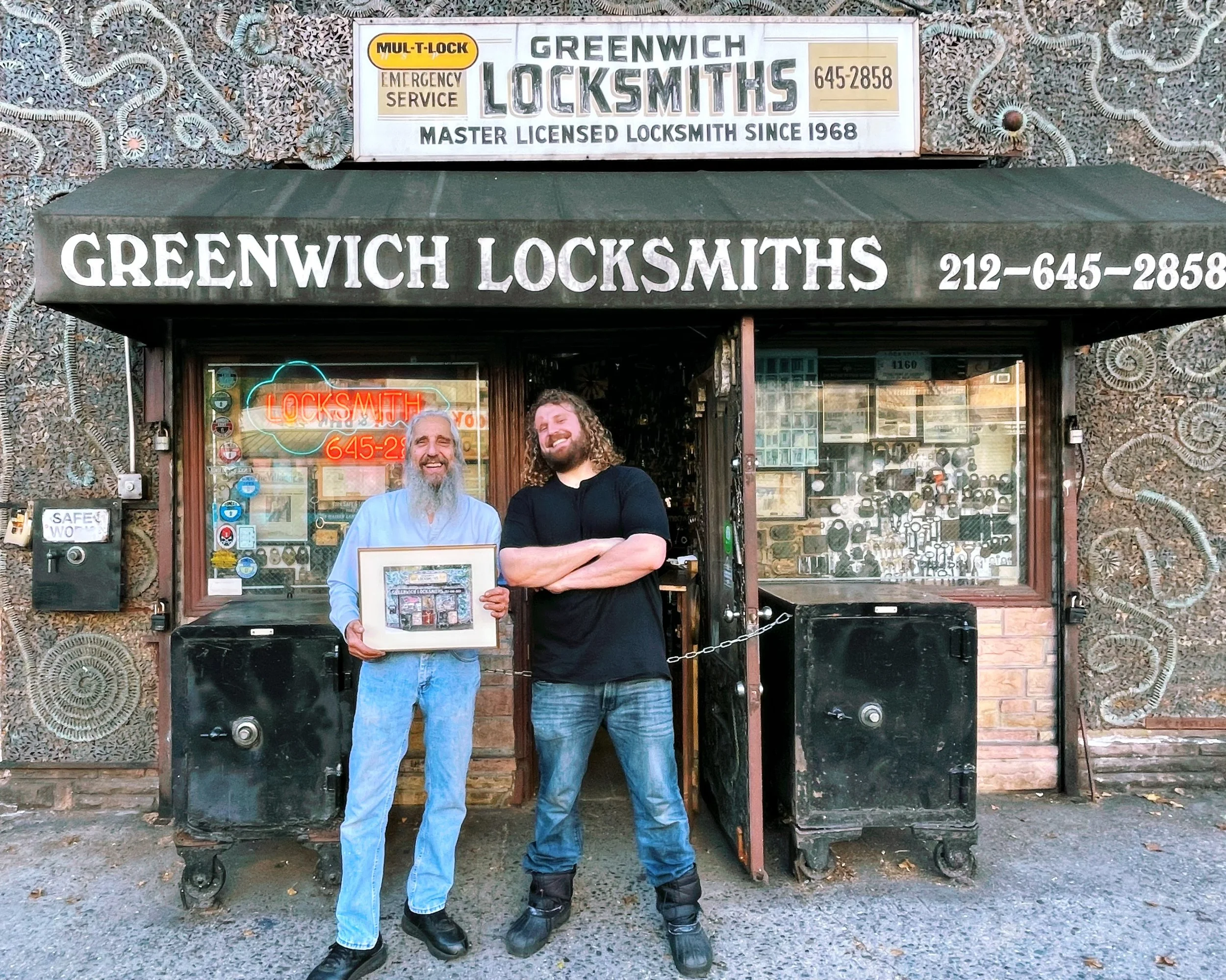 Phil and Phil at Greenwich Locksmiths