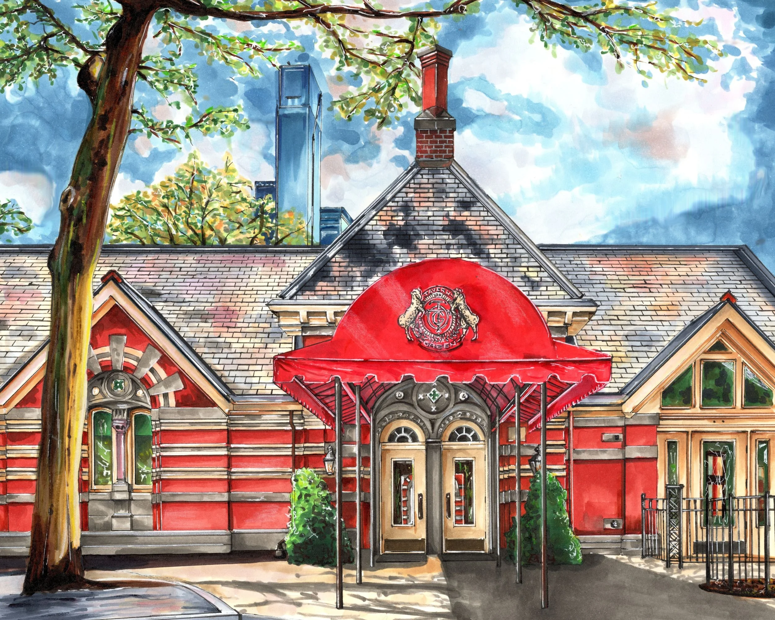 Tavern on the Green, Central Park, New York City