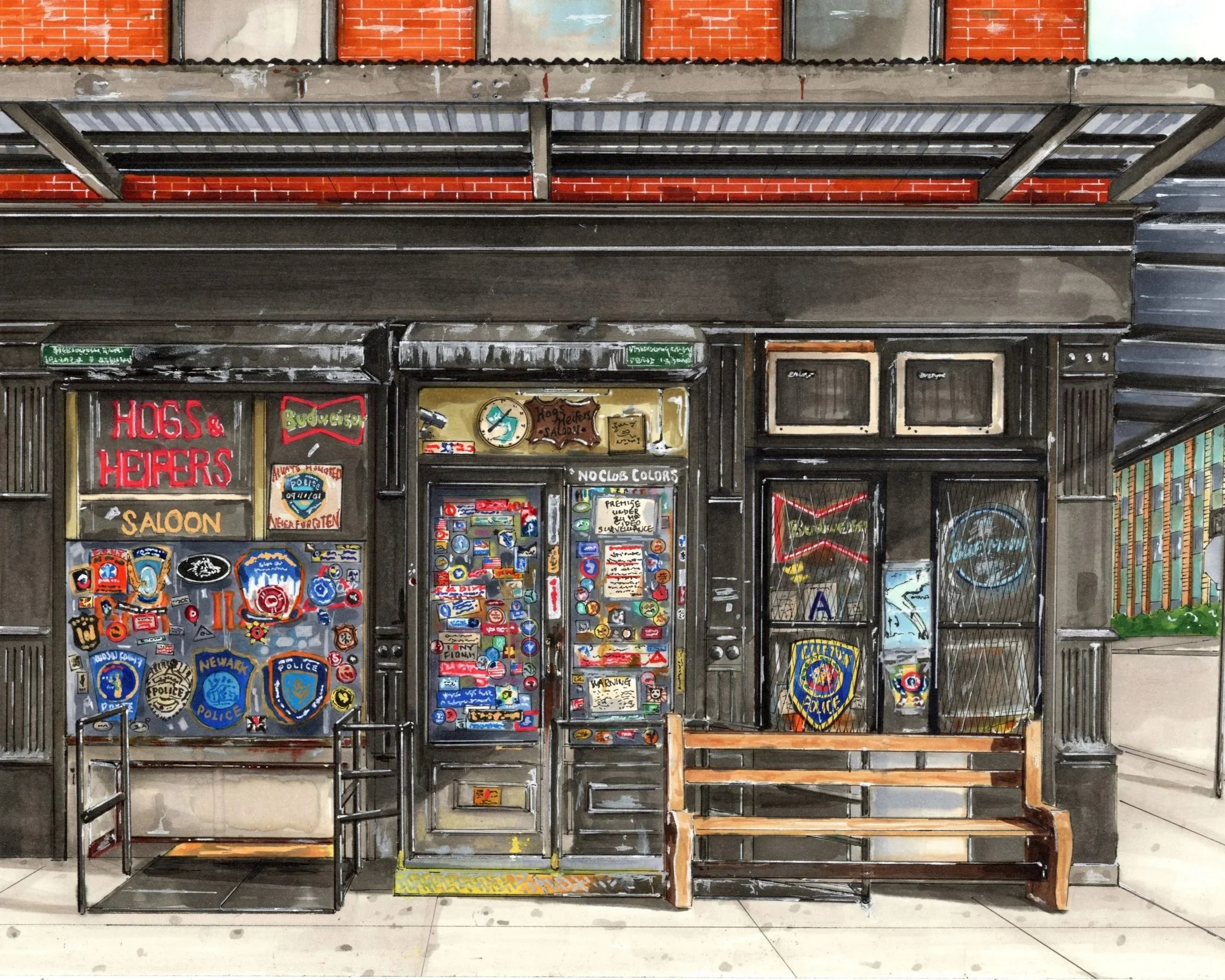 Hogs & Heifers, Meatpacking District, New York City