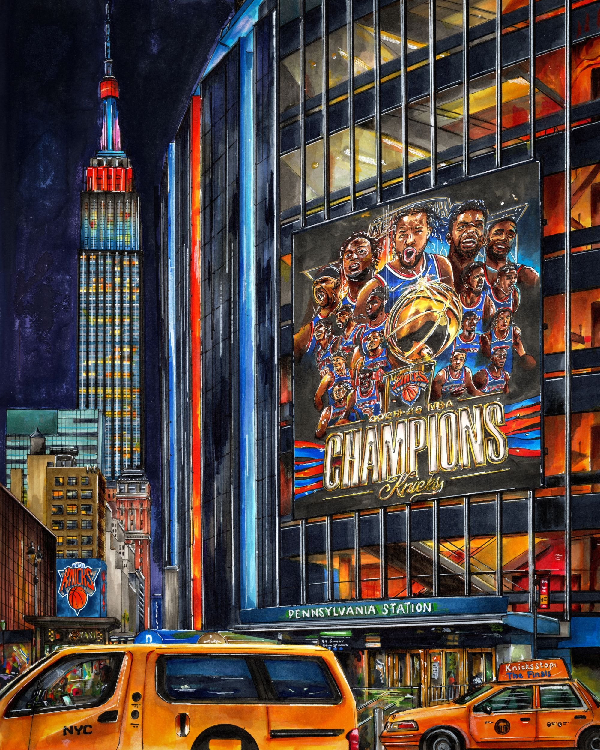 Madison Square Garden, Knicks Championsm
