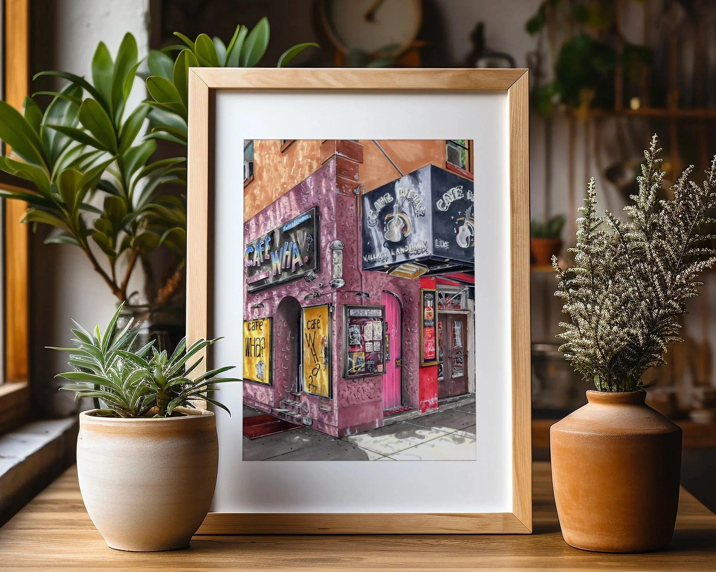 Premium Art Print: Cafe Wha?