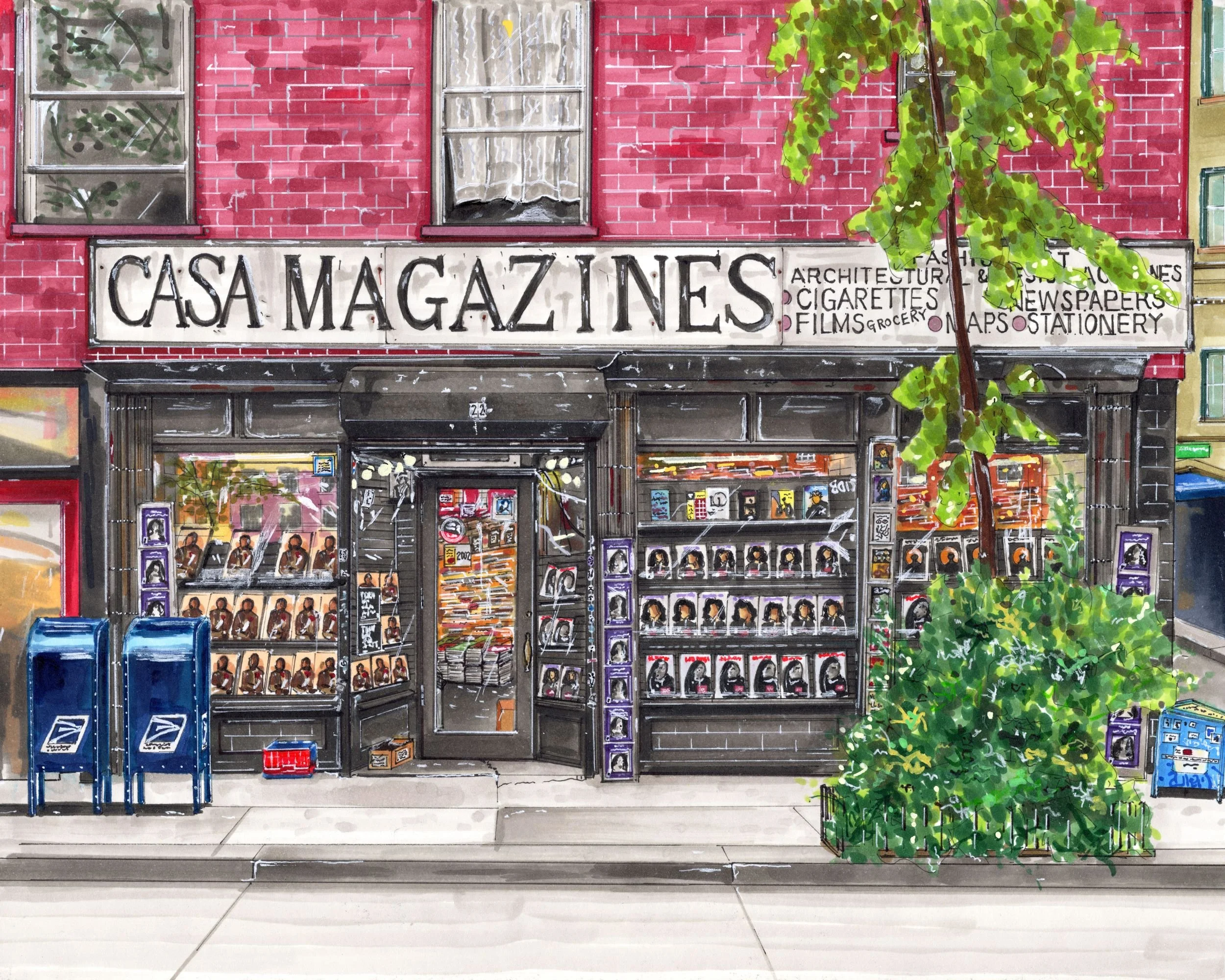 Casa Magazine, West Village, New York City